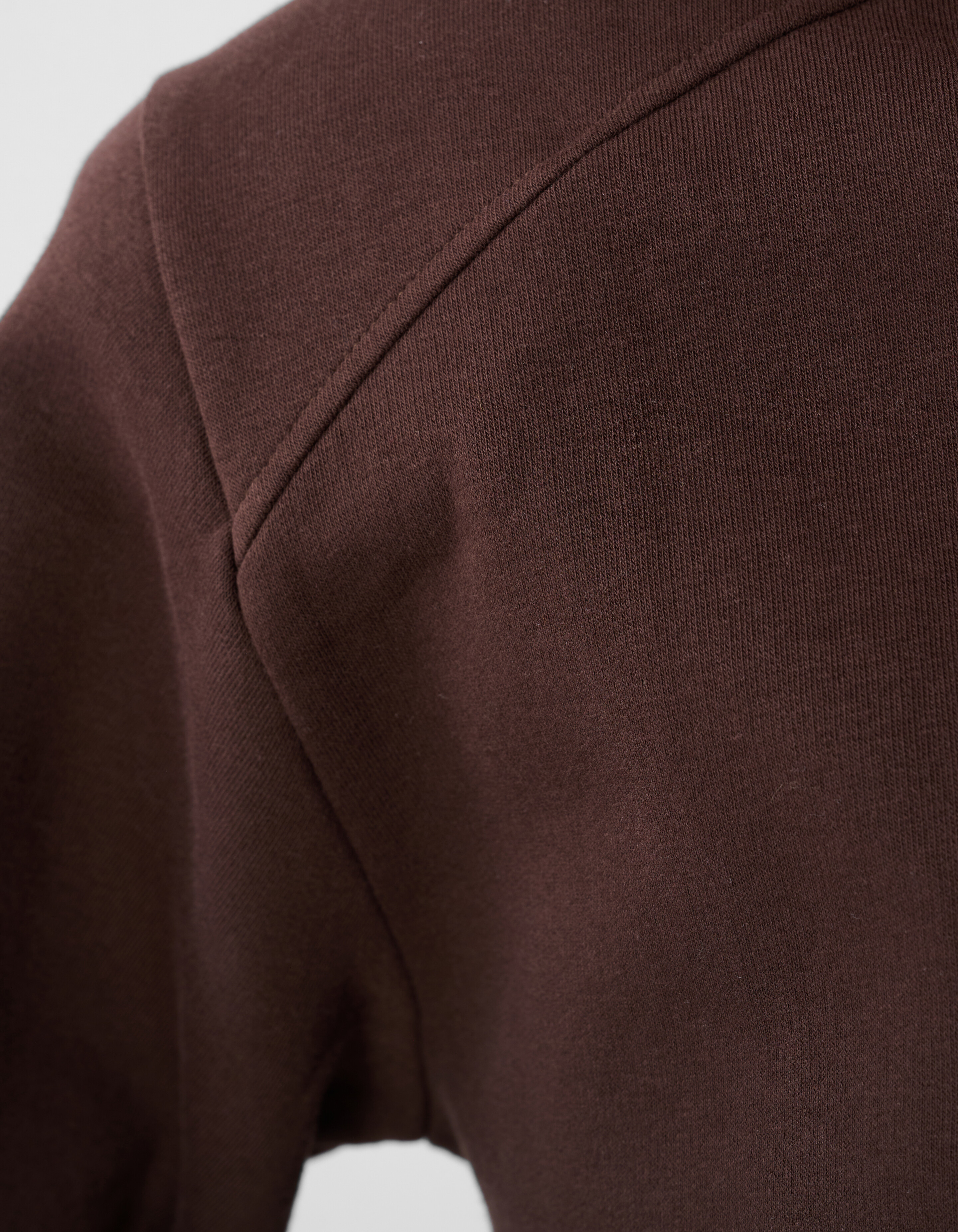 Pullover mit gro&szlig;en Schultern, Braun SHOEBY WOMEN