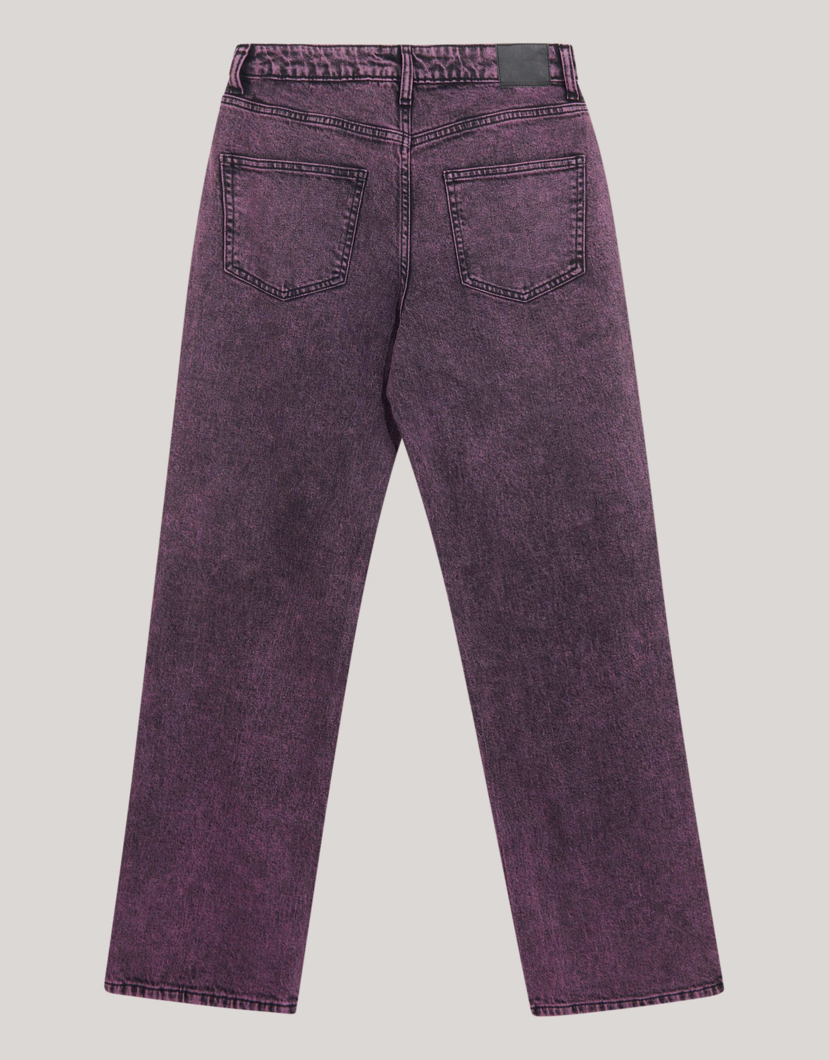 Gewaschene Straight Fit Jeans Lila SHOEBY WOMEN