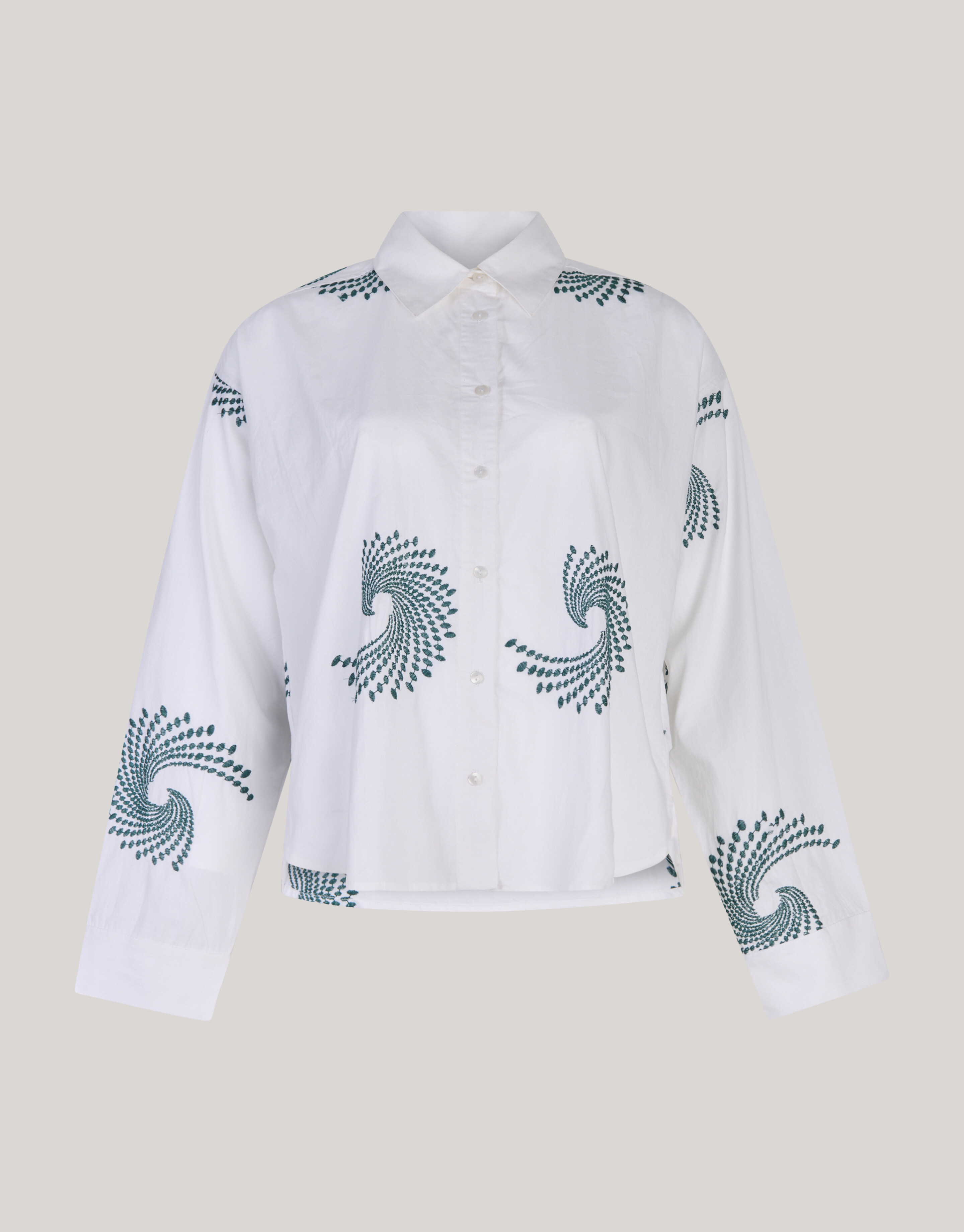 Gestickte Bluse Weiß von Mieke SHOEBY WOMEN