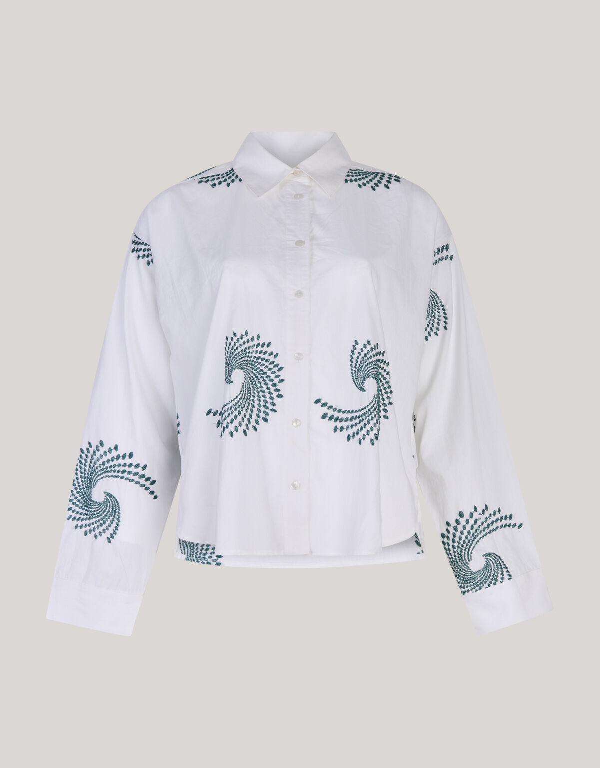 Gestickte Bluse Weiß von Mieke SHOEBY WOMEN