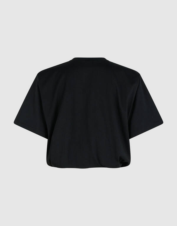 Oversized-Balloon-T-Shirt Schwarz SHOEBY WOMEN