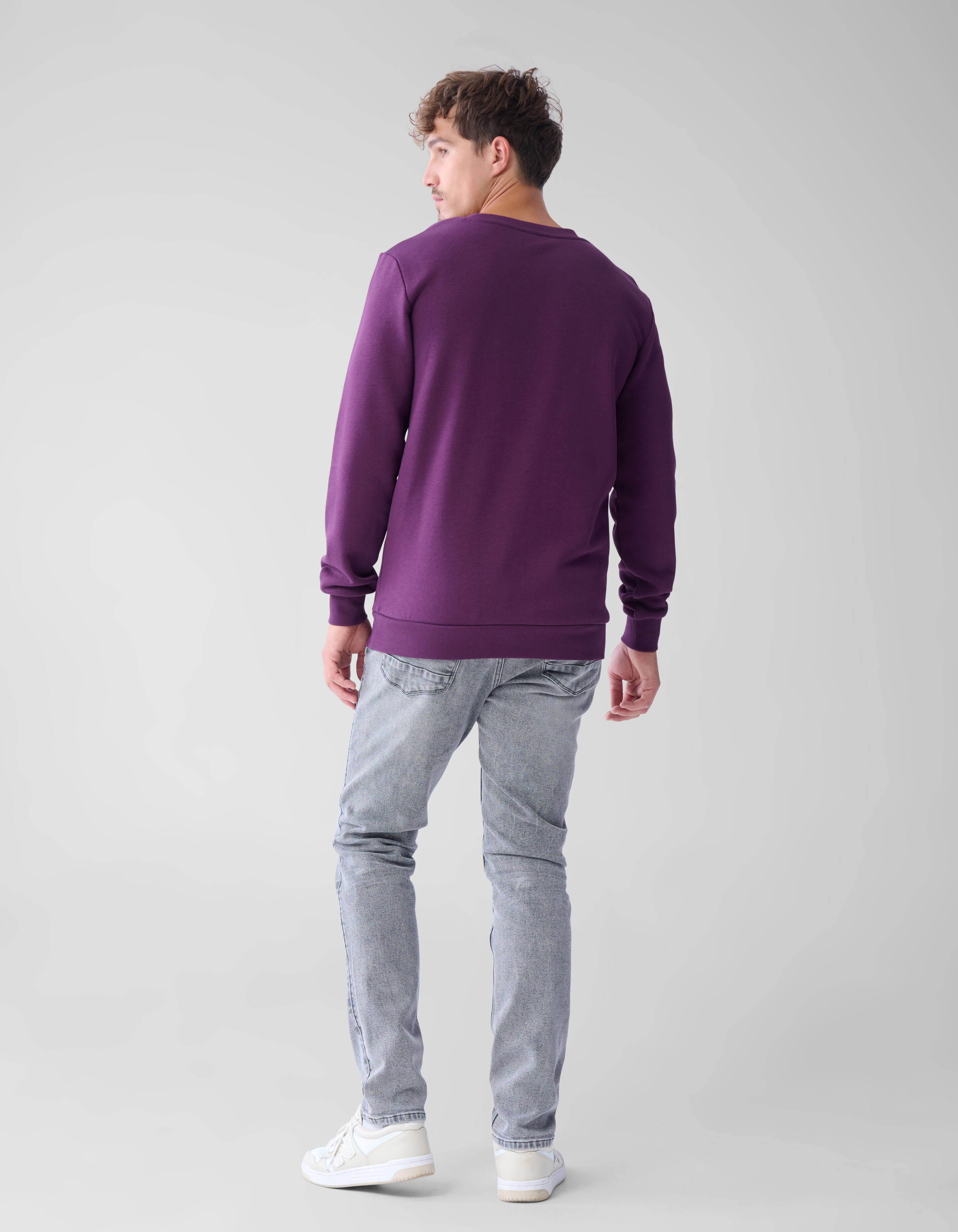 Glitzerpulli Dunkelrot SHOEBY MEN