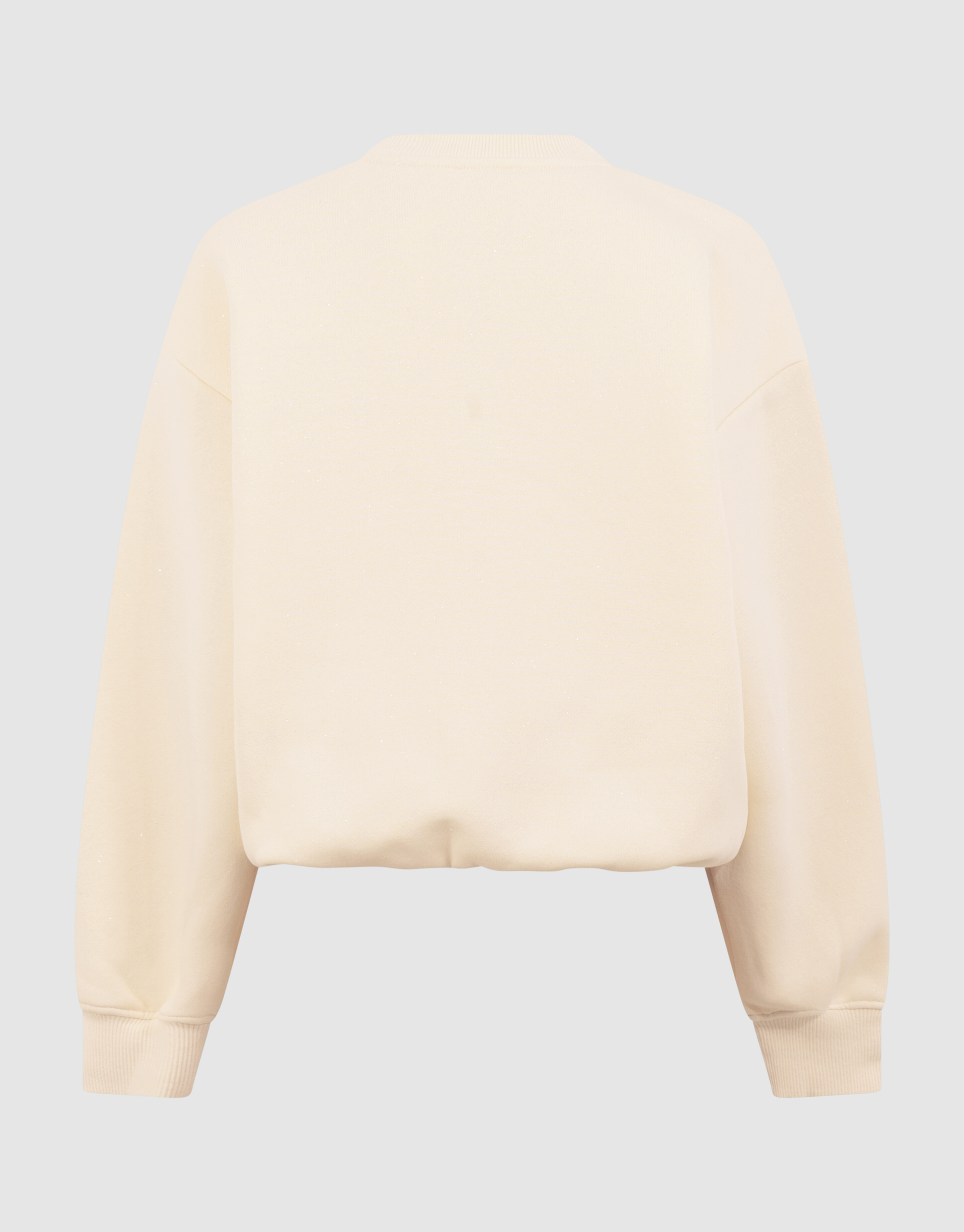 Glitter Balloon Fit Sweater Gebroken Wit SHOEBY GIRLS