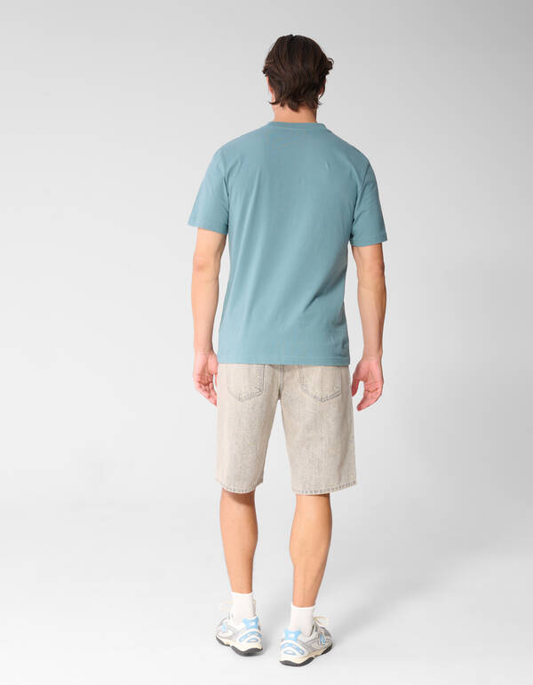 Radar Artwork T-Shirt Hellblau SHOEBY MEN