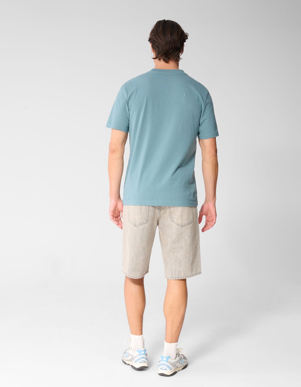 Radar Artwork T-Shirt Hellblau SHOEBY MEN