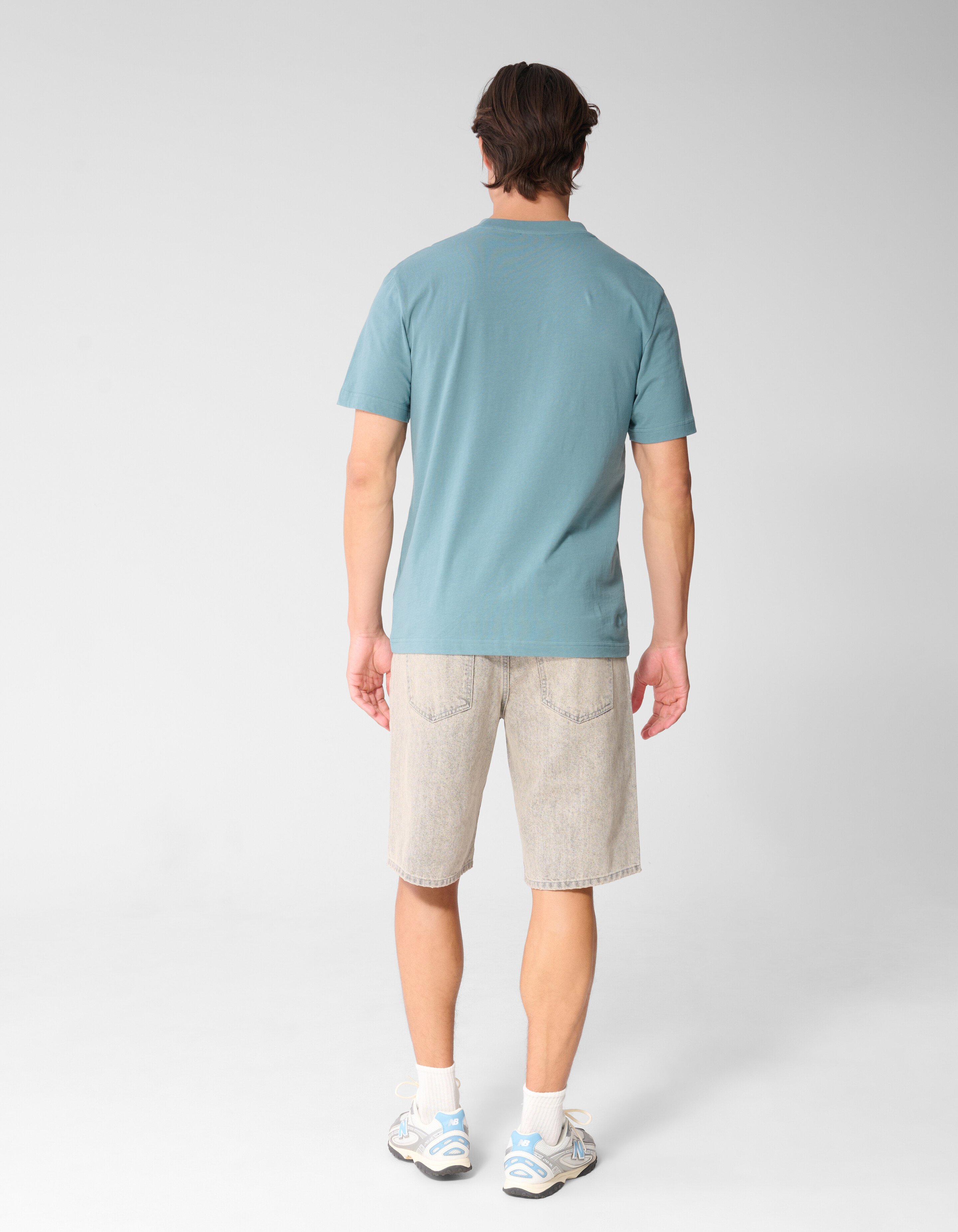Radar Artwork T-Shirt Hellblau SHOEBY MEN