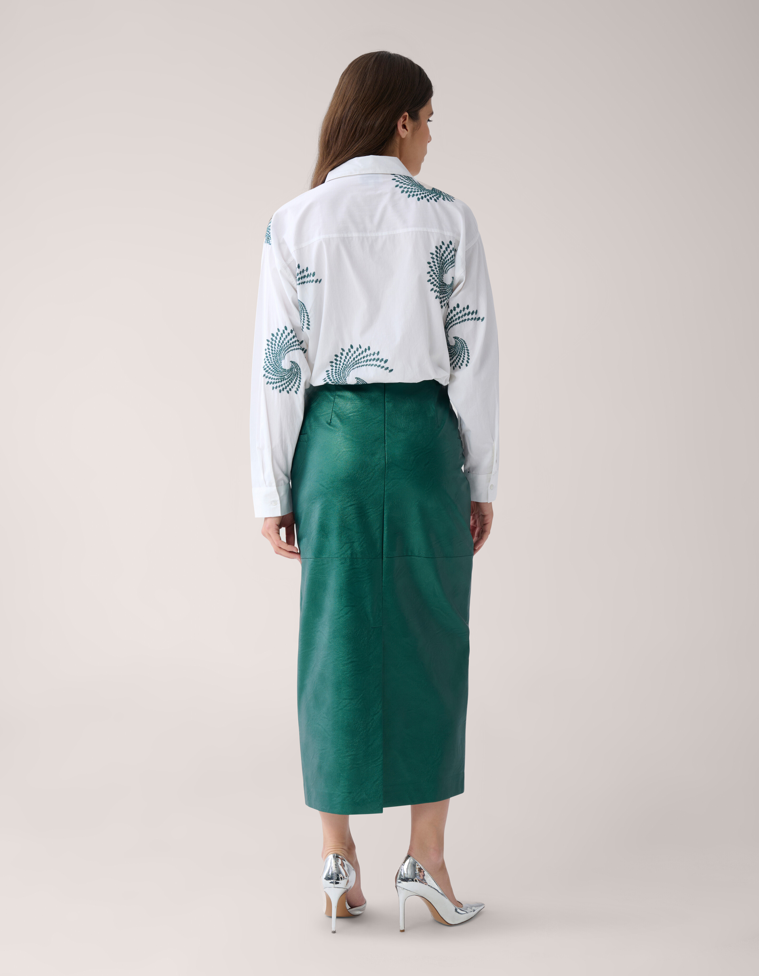 Gestickte Bluse Weiß von Mieke SHOEBY WOMEN