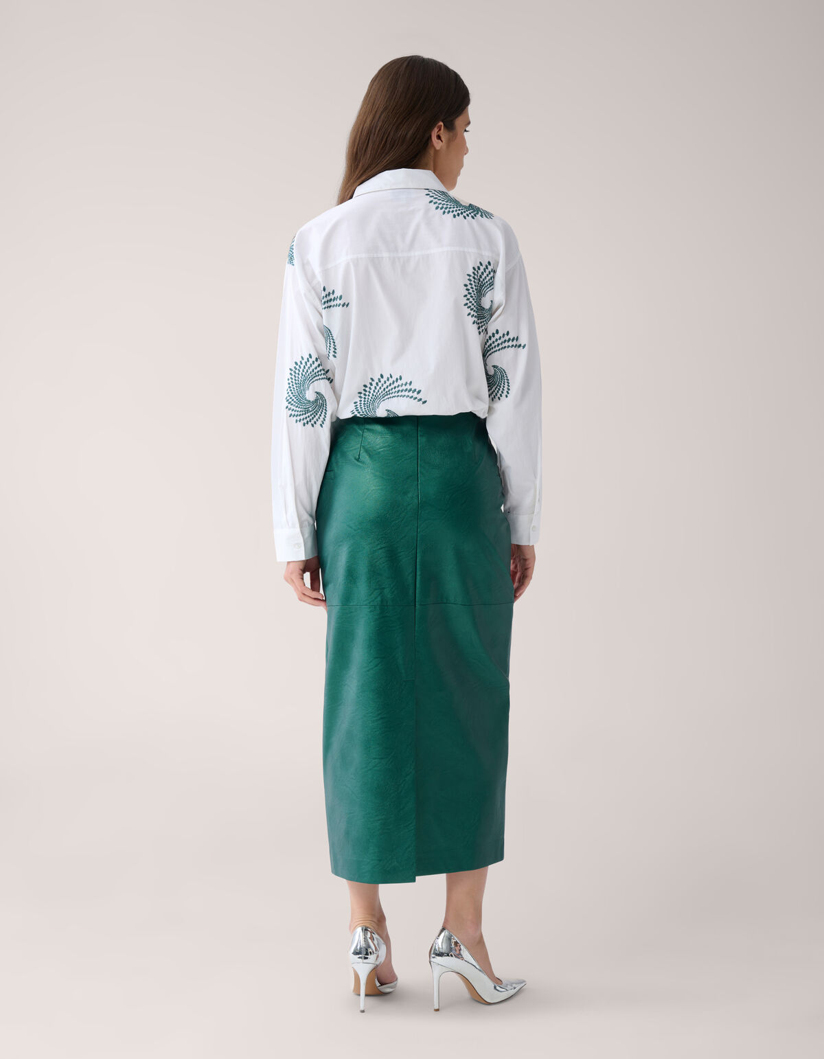 Gestickte Bluse Weiß von Mieke SHOEBY WOMEN