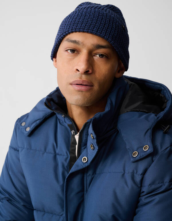 Struktur Mütze Dunkelblau SHOEBY ACCESSOIRES