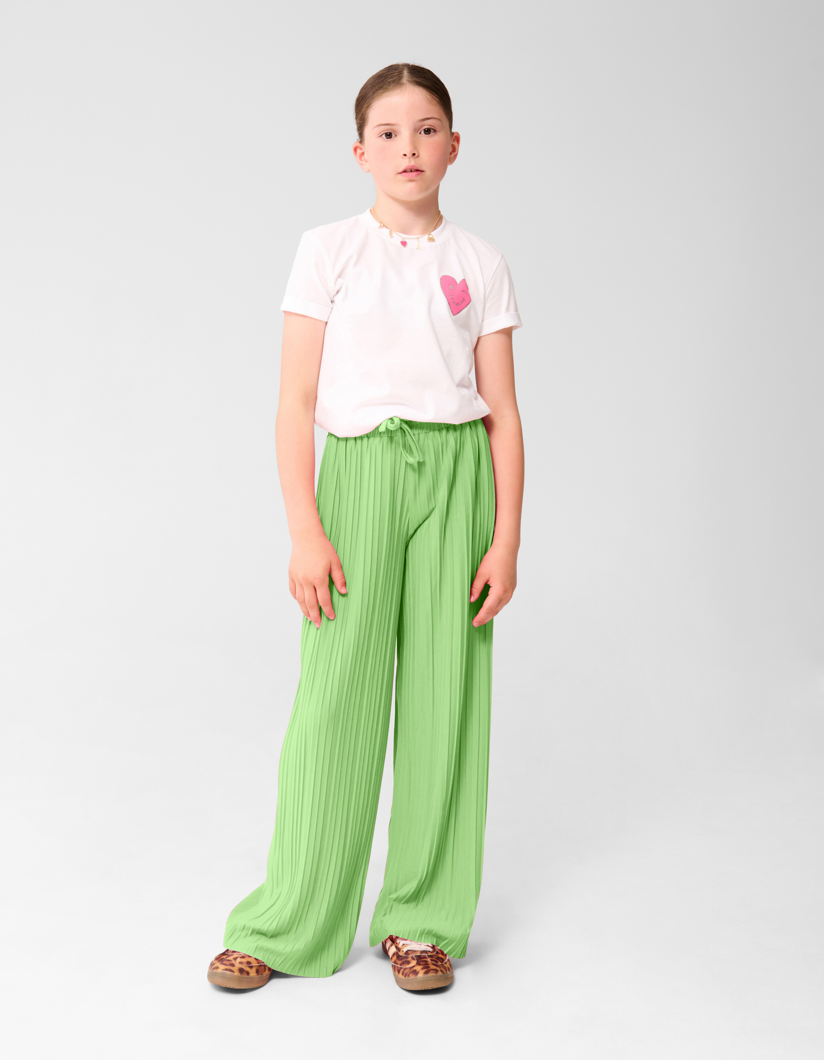 Plisseehose hellgrün SHOEBY GIRLS