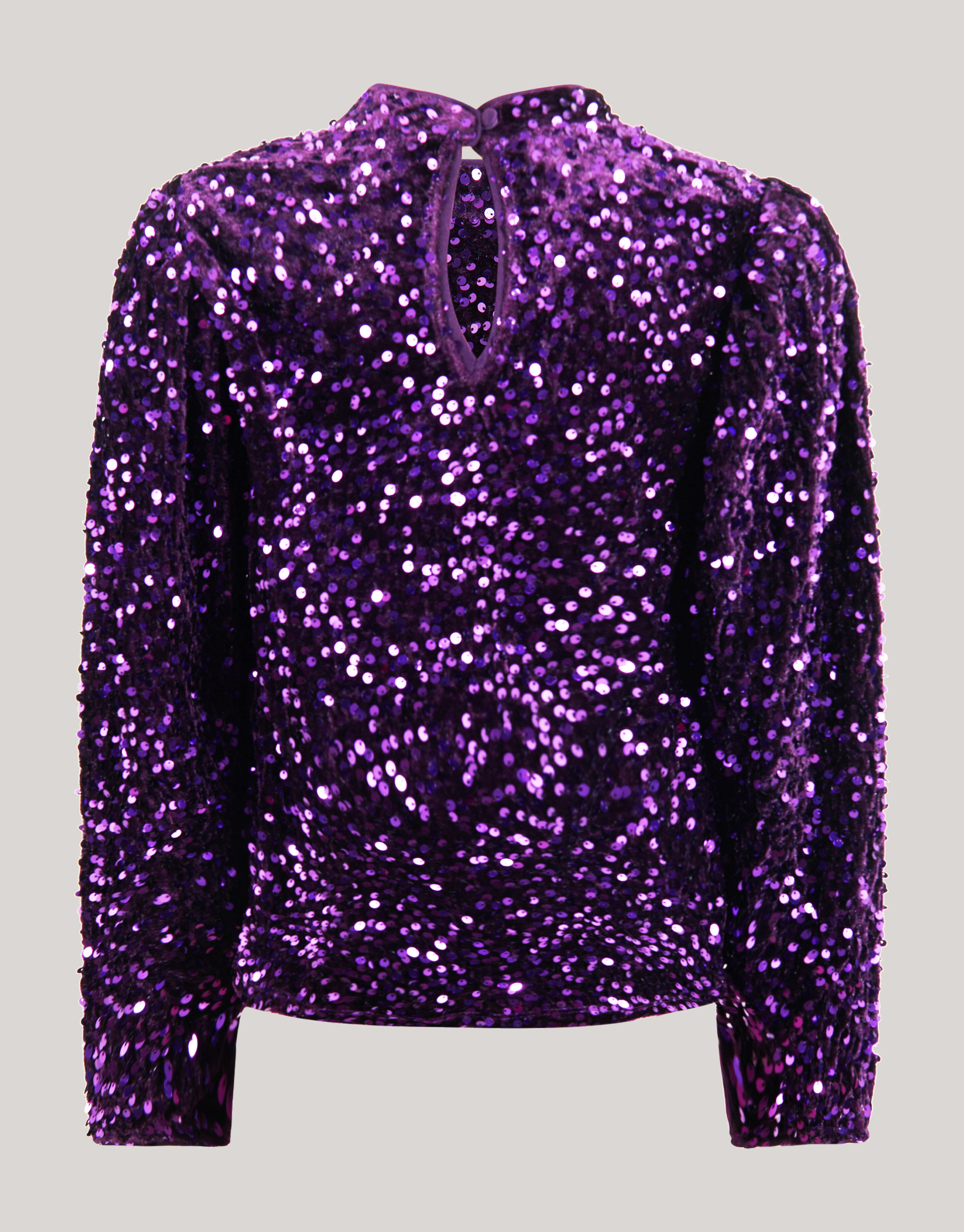 Pailletten Top Lila SHOEBY GIRLS