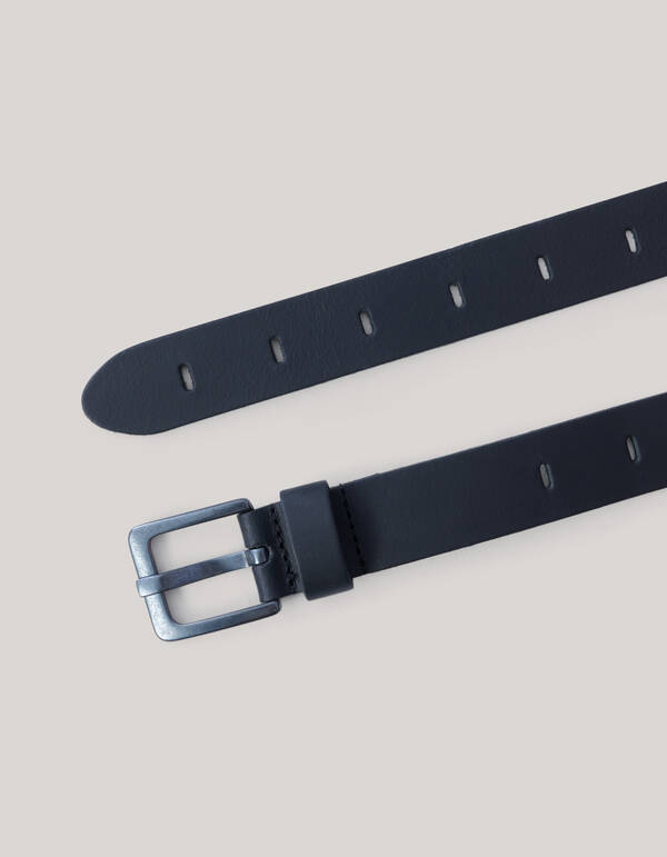 Basic Ledergürtel Schwarz SHOEBY ACCESSOIRES