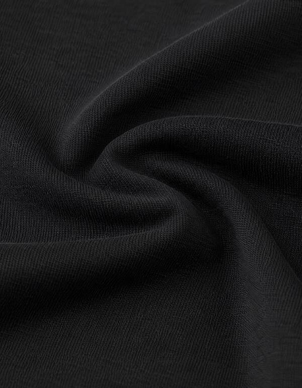 Fitted T-Shirt Schwarz SHOEBY WOMEN