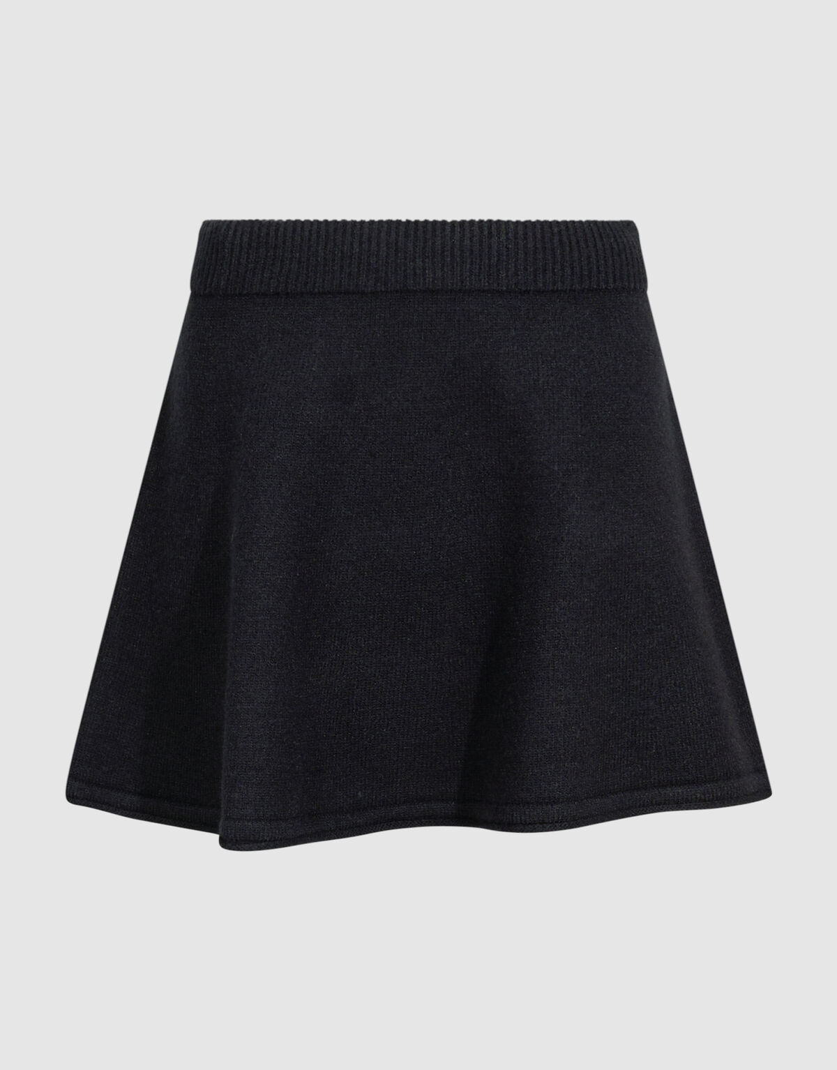 Gestrickte Rock Anthrazit SHOEBY WOMEN