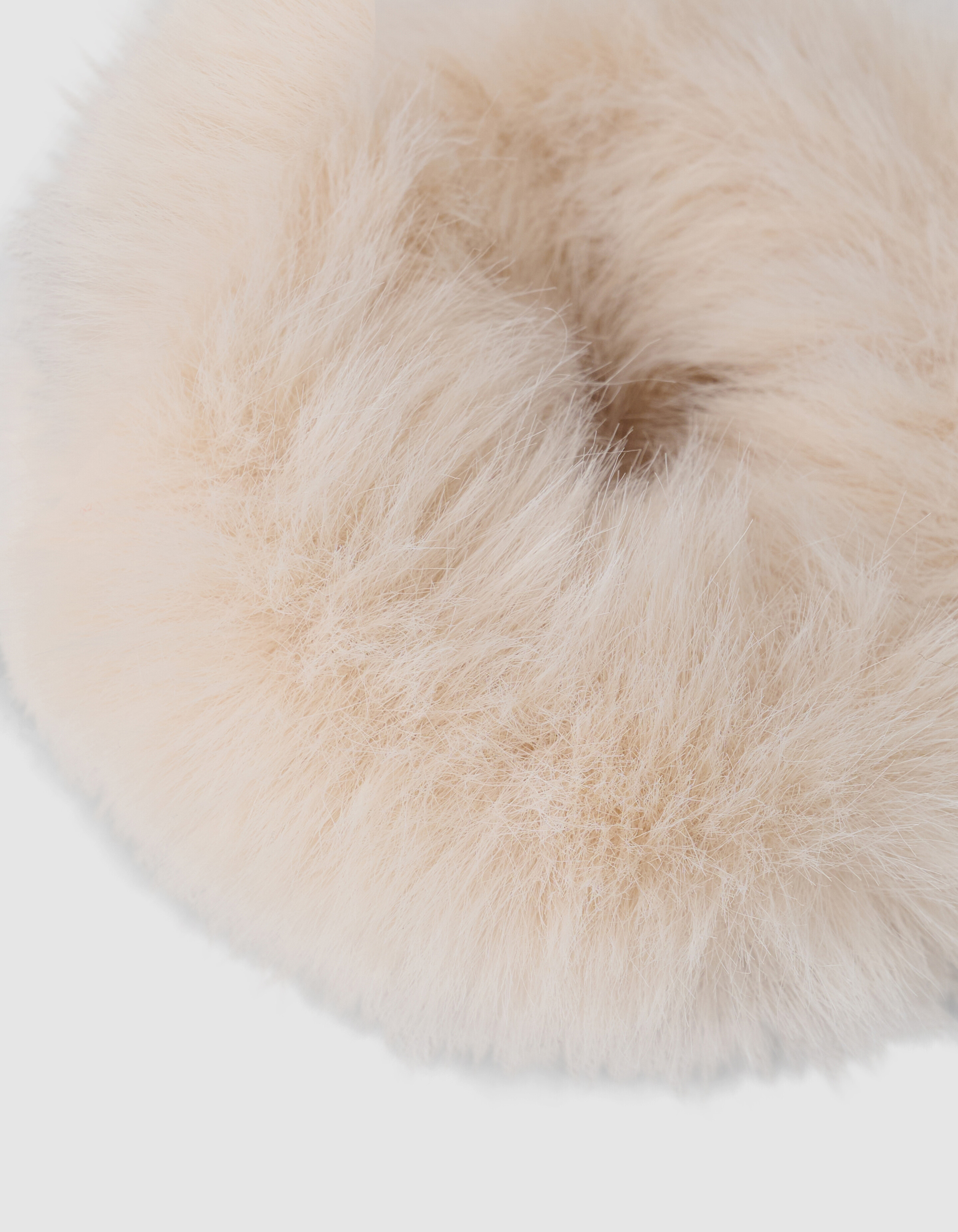 Fur Scrunchie Gebrochenes Weiß SHOEBY ACCESSOIRES