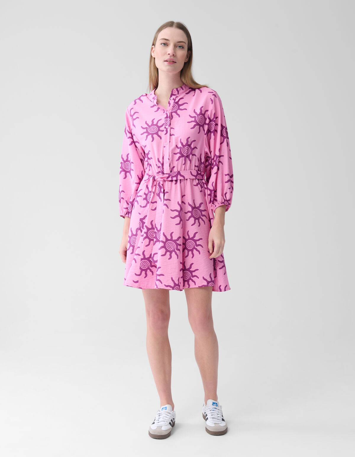 Bedrucktes Minikleid Hellrosa SHOEBY WOMEN