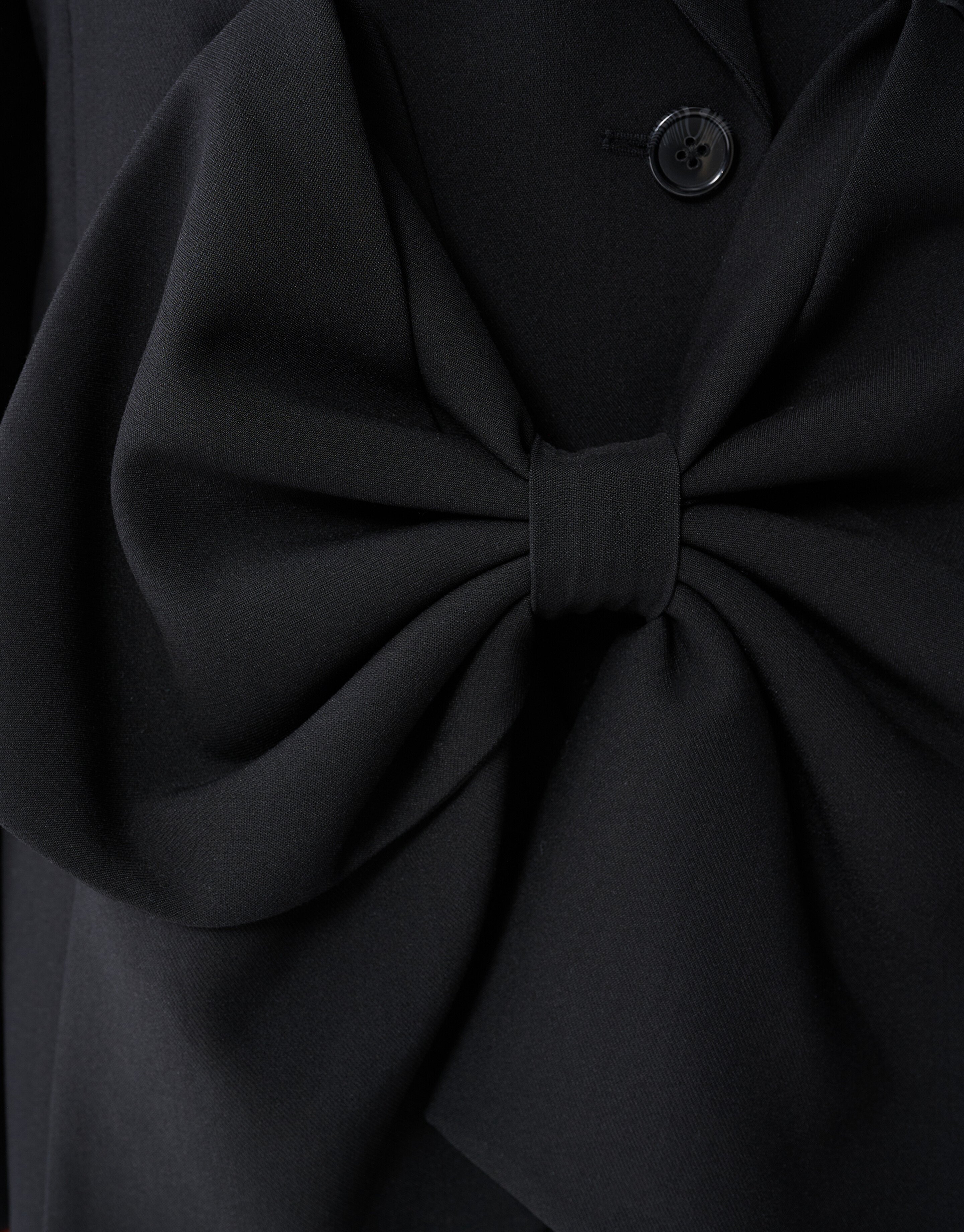 Oversized-Blazer-Kleid mit Krawatte, schwarz SHOEBY WOMEN