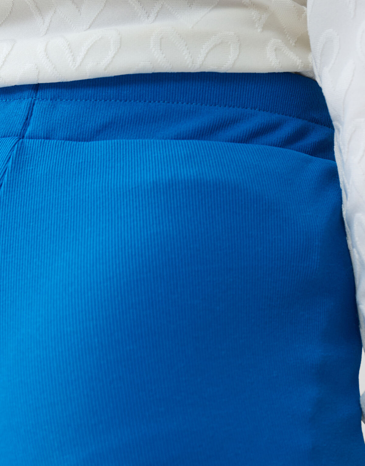 Ausgestellte Rippen-Leggings Blau SHOEBY GIRLS