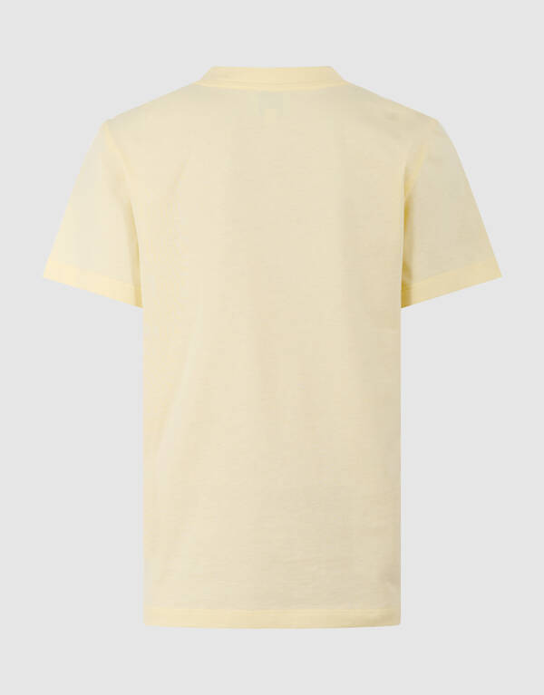 Postmarken-Kunst T-Shirt Hellgelb SHOEBY GIRLS