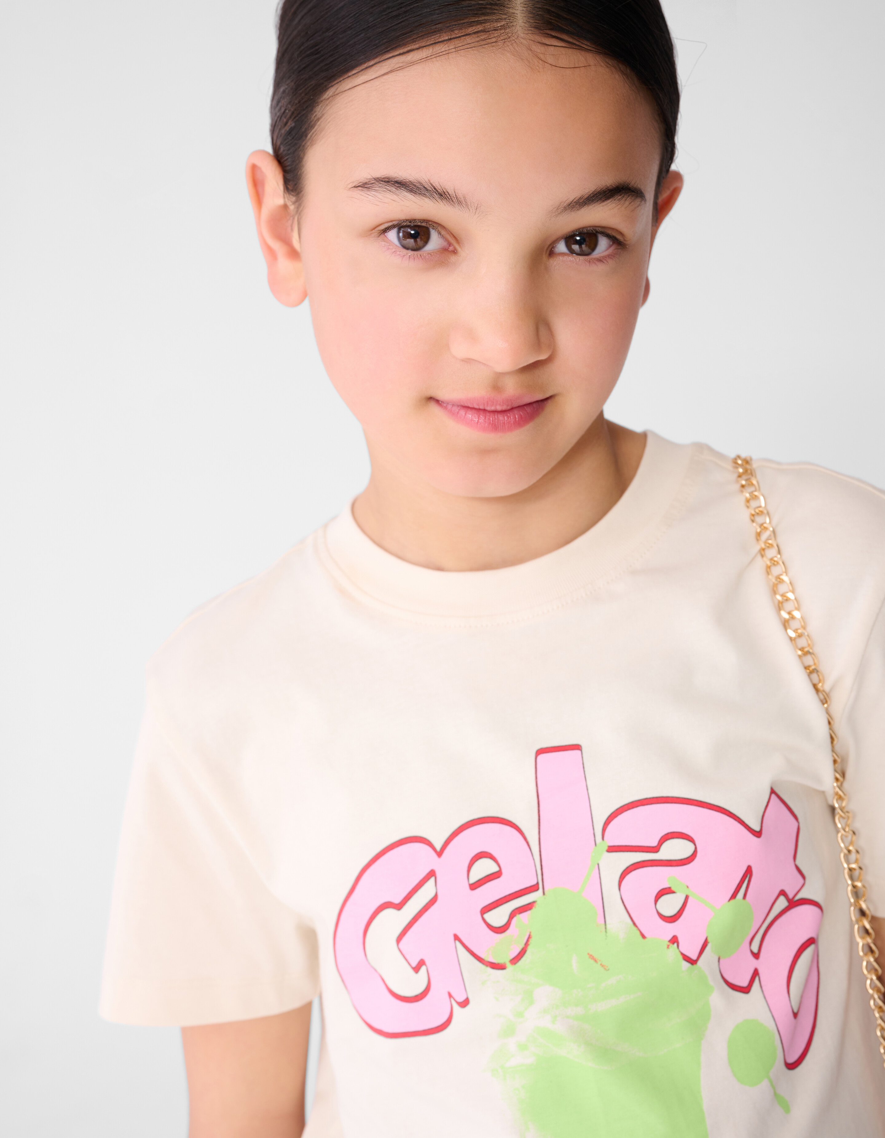 Gelato Artwork T-Shirt Gebrochen Wei&szlig; SHOEBY GIRLS