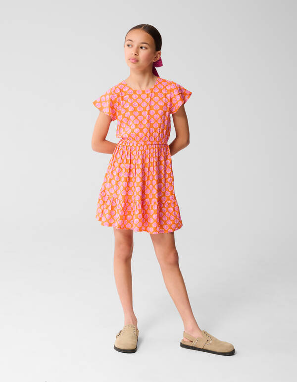 Muschelkleid Orange SHOEBY GIRLS