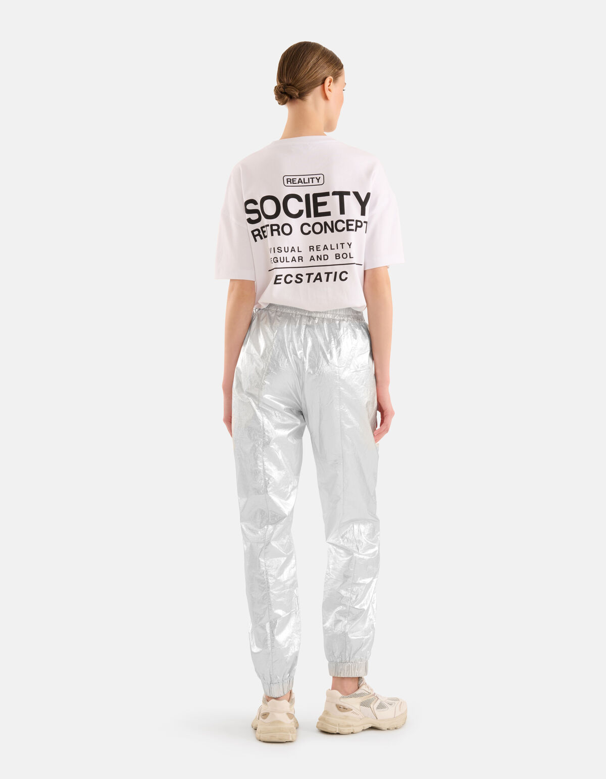 Metallischer Jogger Silber SHOEBY WOMEN