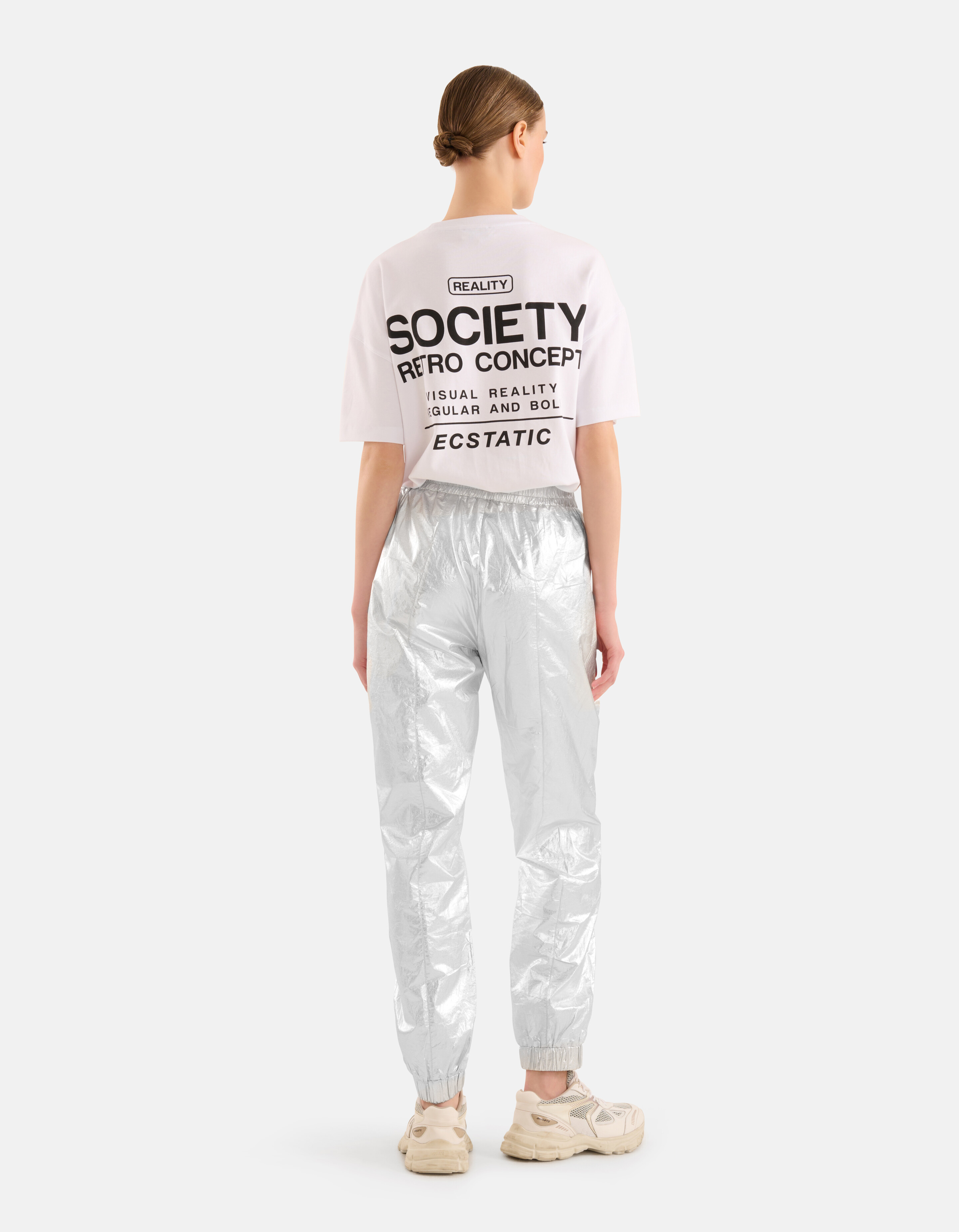 Metallischer Jogger Silber SHOEBY WOMEN