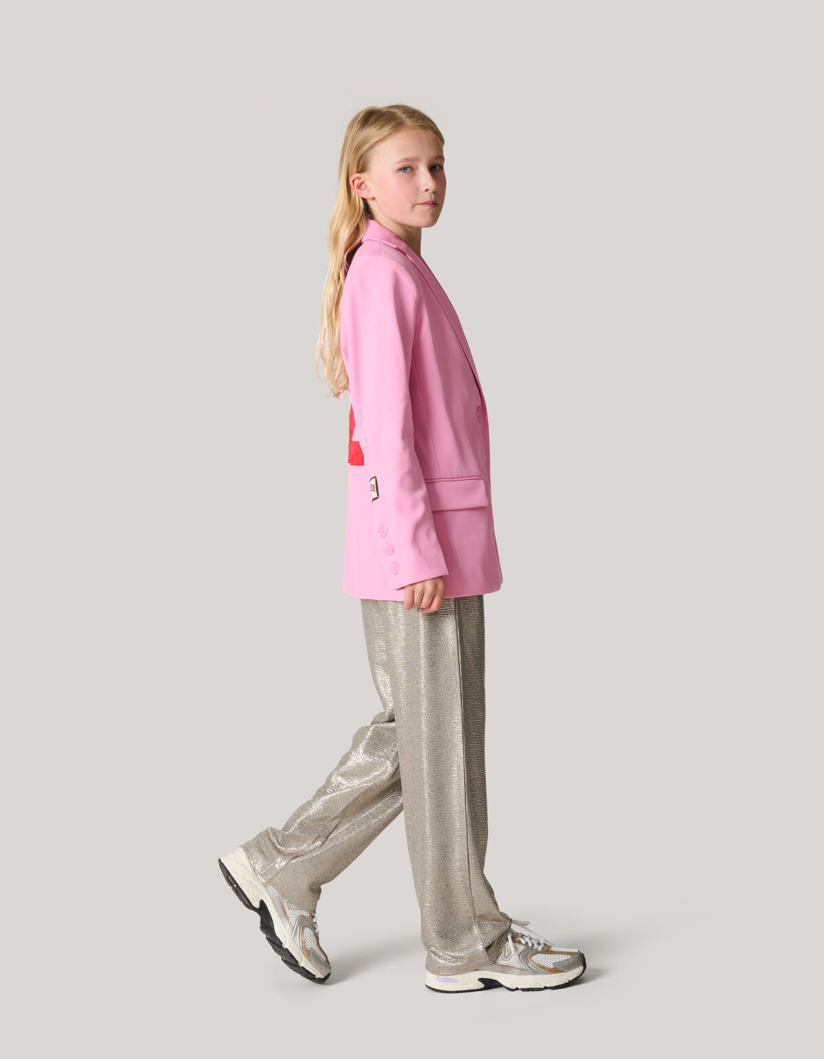 Varsity Blazer Rosa SHOEBY GIRLS