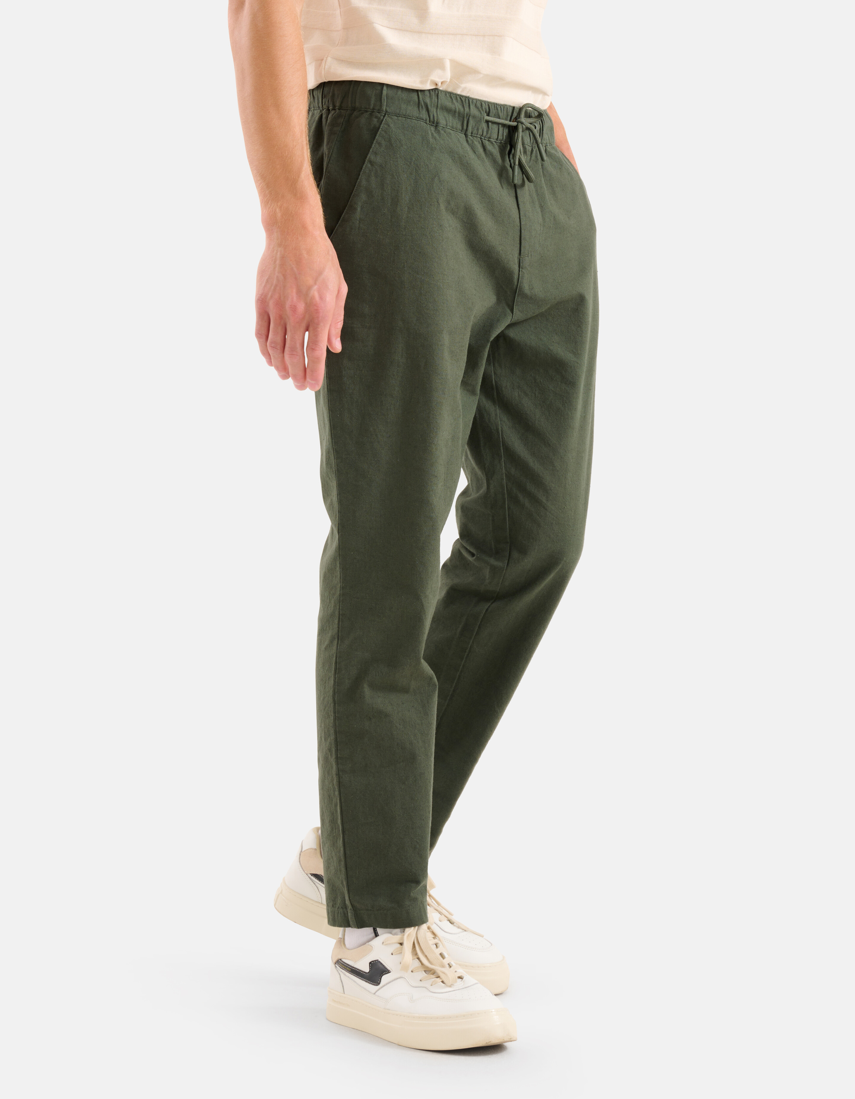 Leinenhosen Dunkelgrün SHOEBY MEN