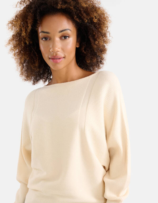 Übergroßer Pullover Off White SHOEBY WOMEN