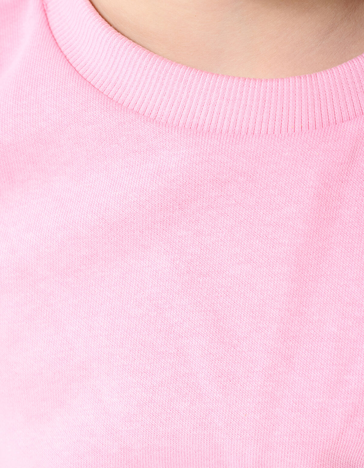 R&uuml;schen-Sweatshirt Hellrosa SHOEBY GIRLS