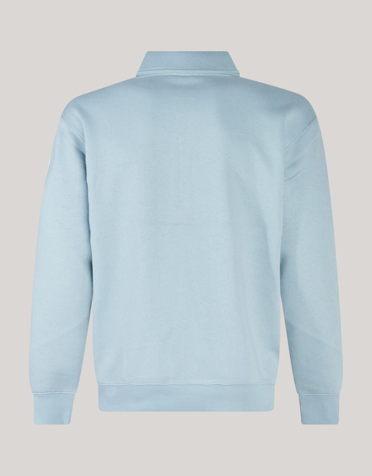 Zip Badge Pullover Blau SHOEBY MEN