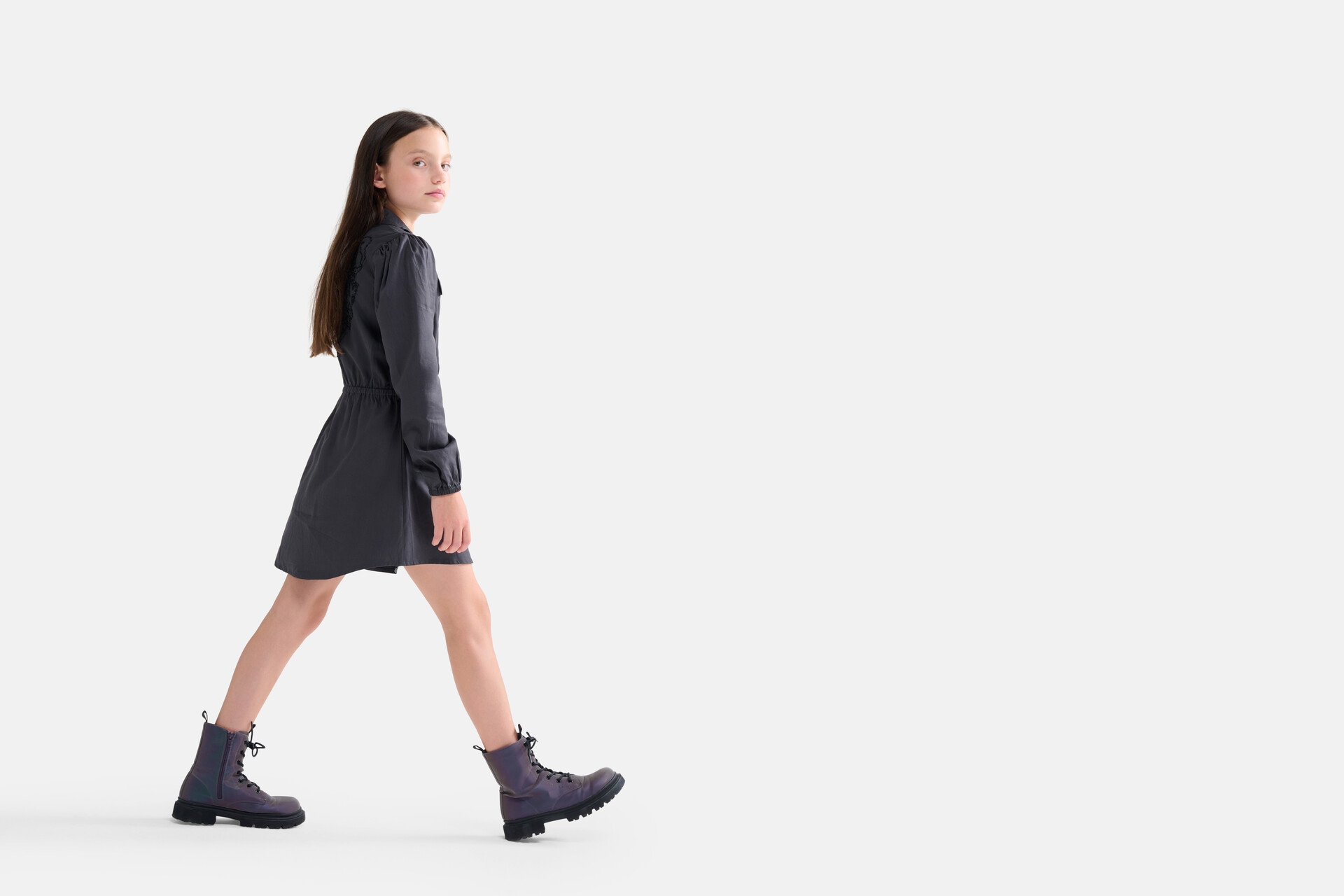 Cargo-Kleid Dunkelgrau SHOEBY GIRLS