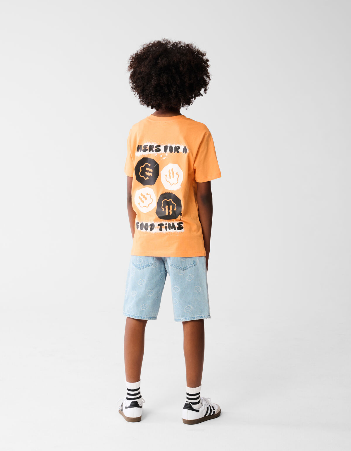 Artwork T-Shirt Orange SHOEBY BOYS
