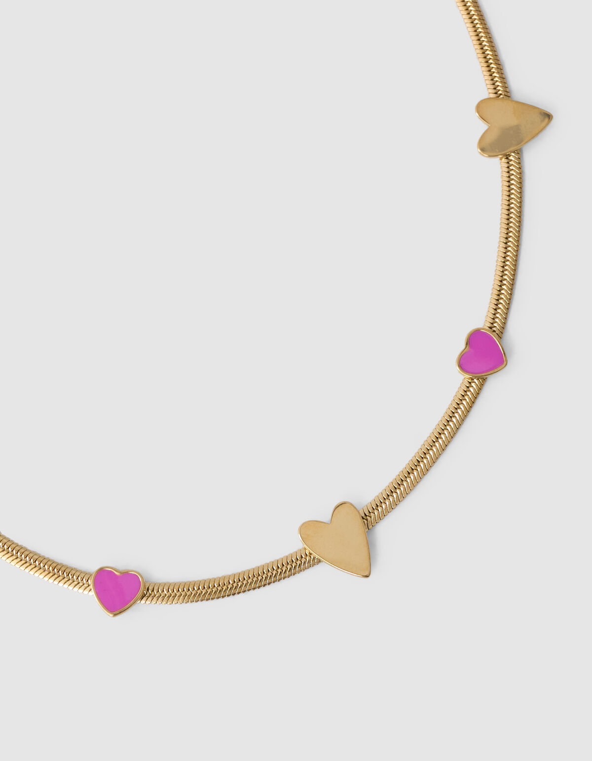 Herz-Halskette Gold SHOEBY ACCESSOIRES