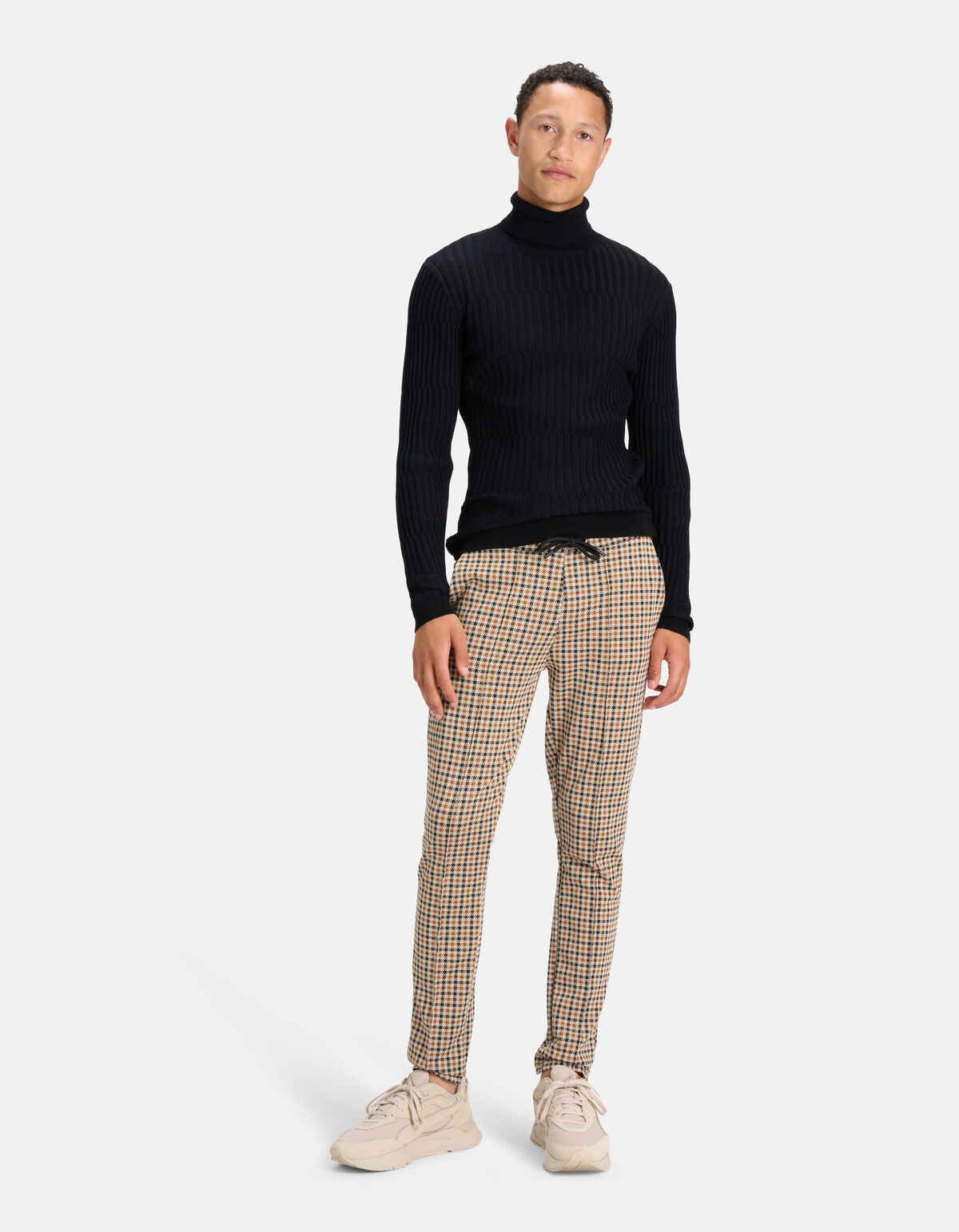 Karierte Hose Braun SHOEBY MEN