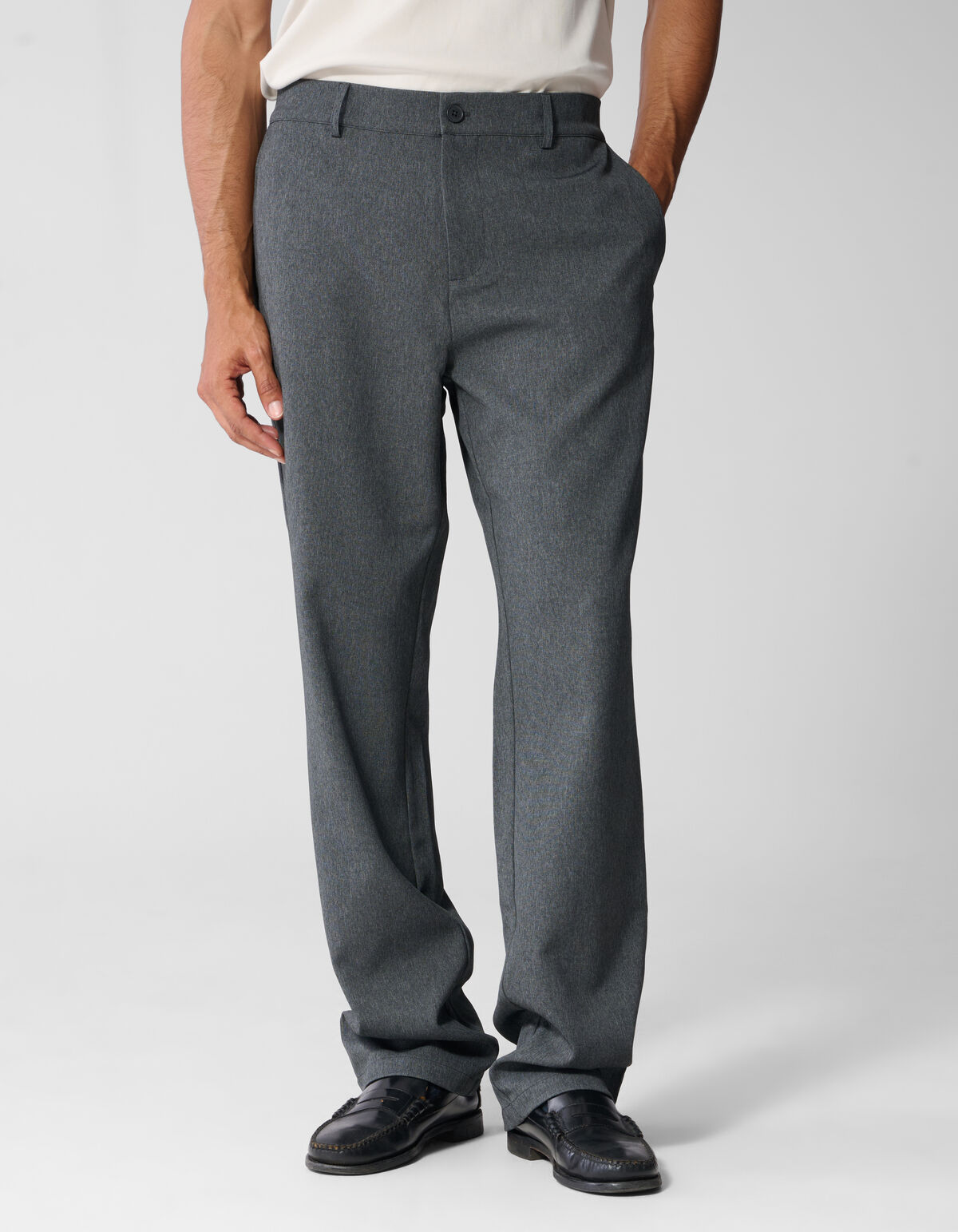 Melange Hose Grau SHOEBY MEN