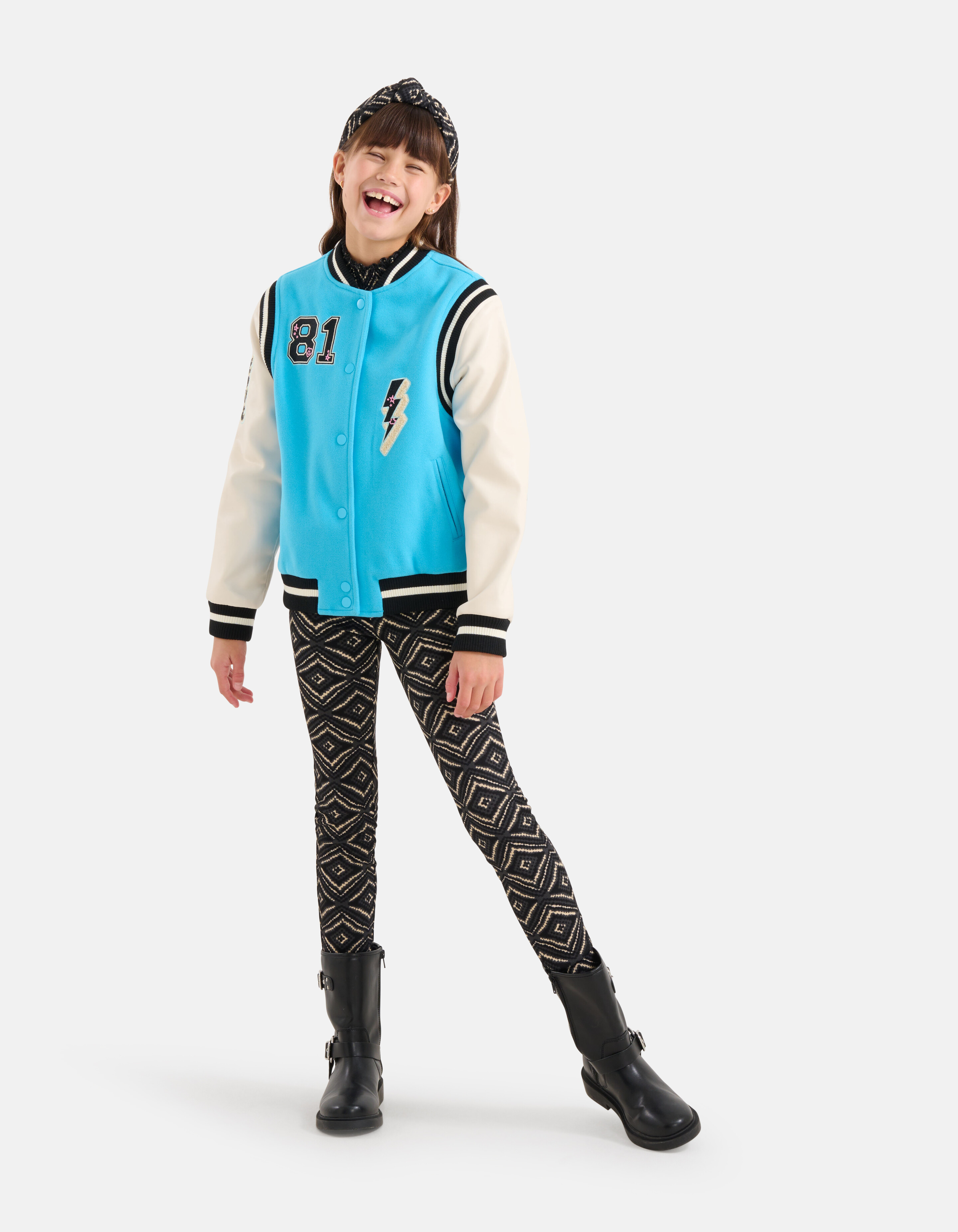 Varsity Jacke Blau SHOEBY GIRLS