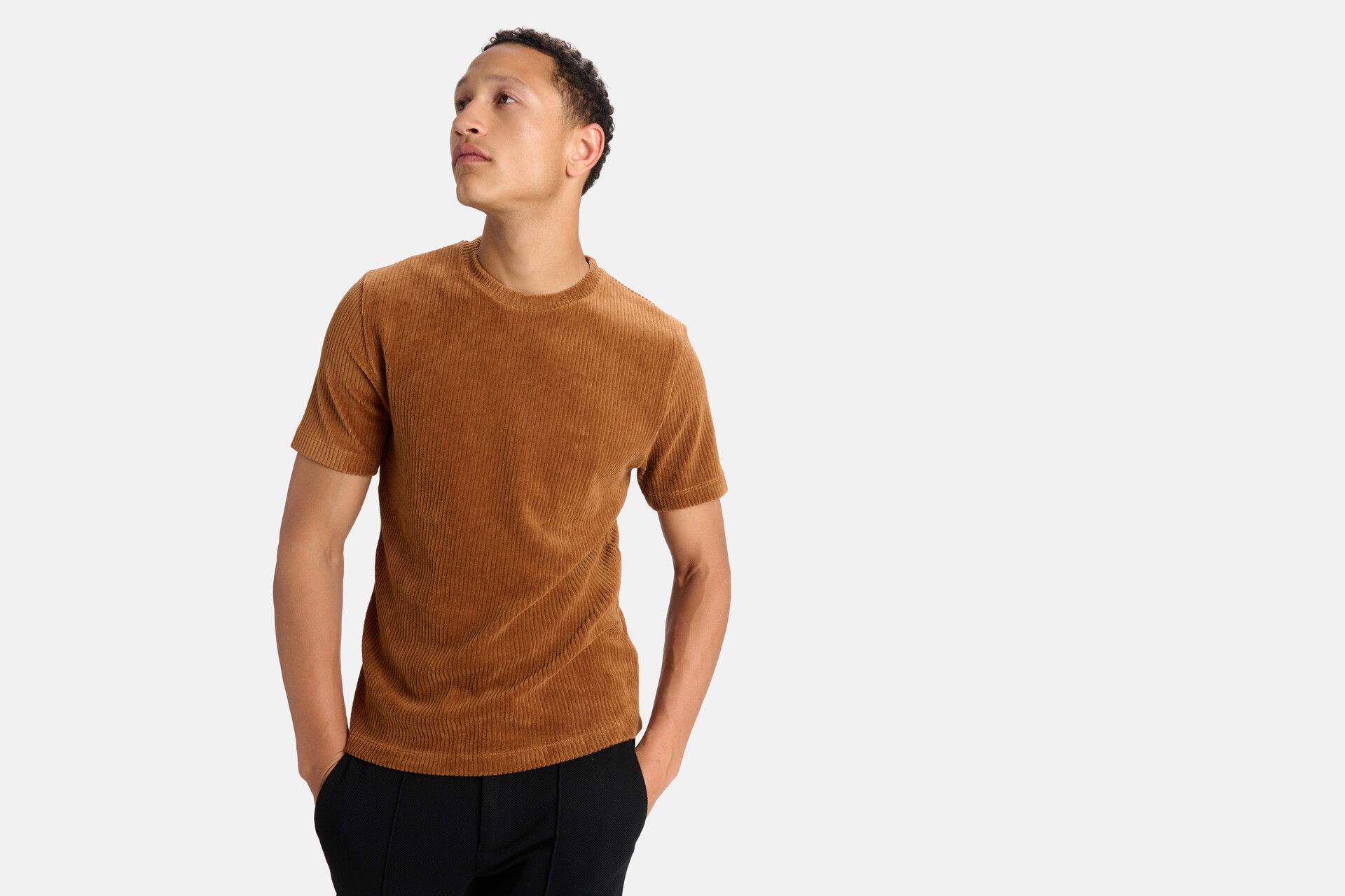 T-Shirt Velvet Rib SHOEBY MEN