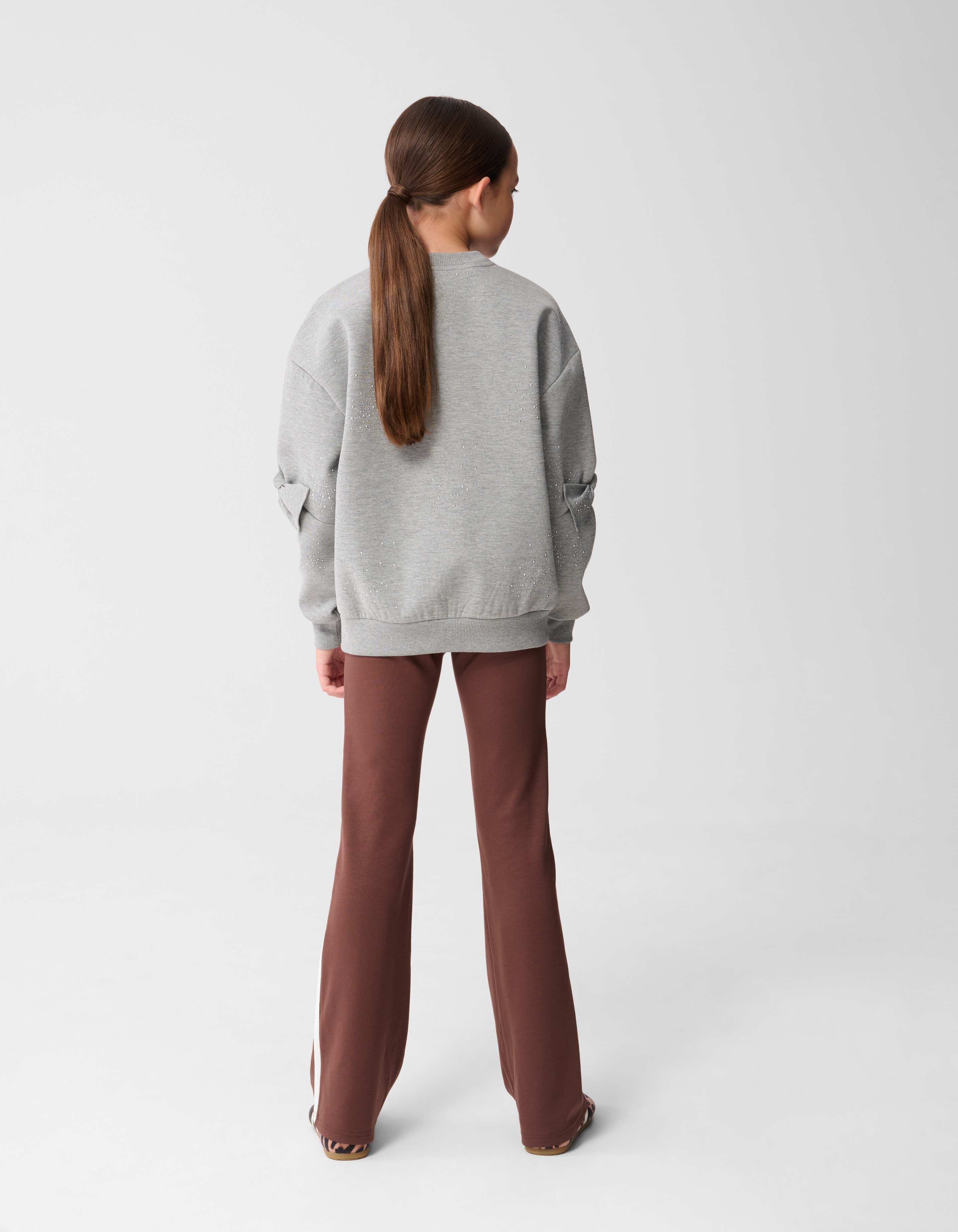 Sportliche Schlaghose Braun SHOEBY GIRLS