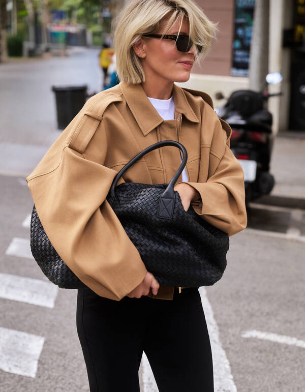 Oversized Bomberjacke Camel von Lonneke SHOEBY WOMEN