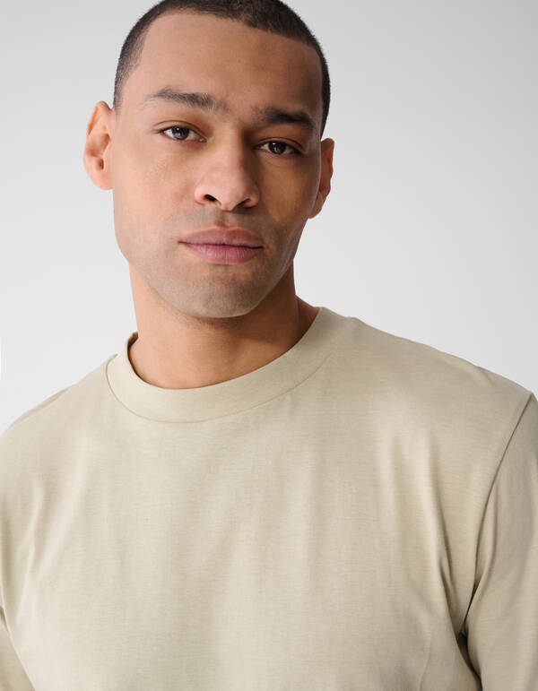 Bio-Kunst T-Shirt Hellgr&uuml;n SHOEBY MEN