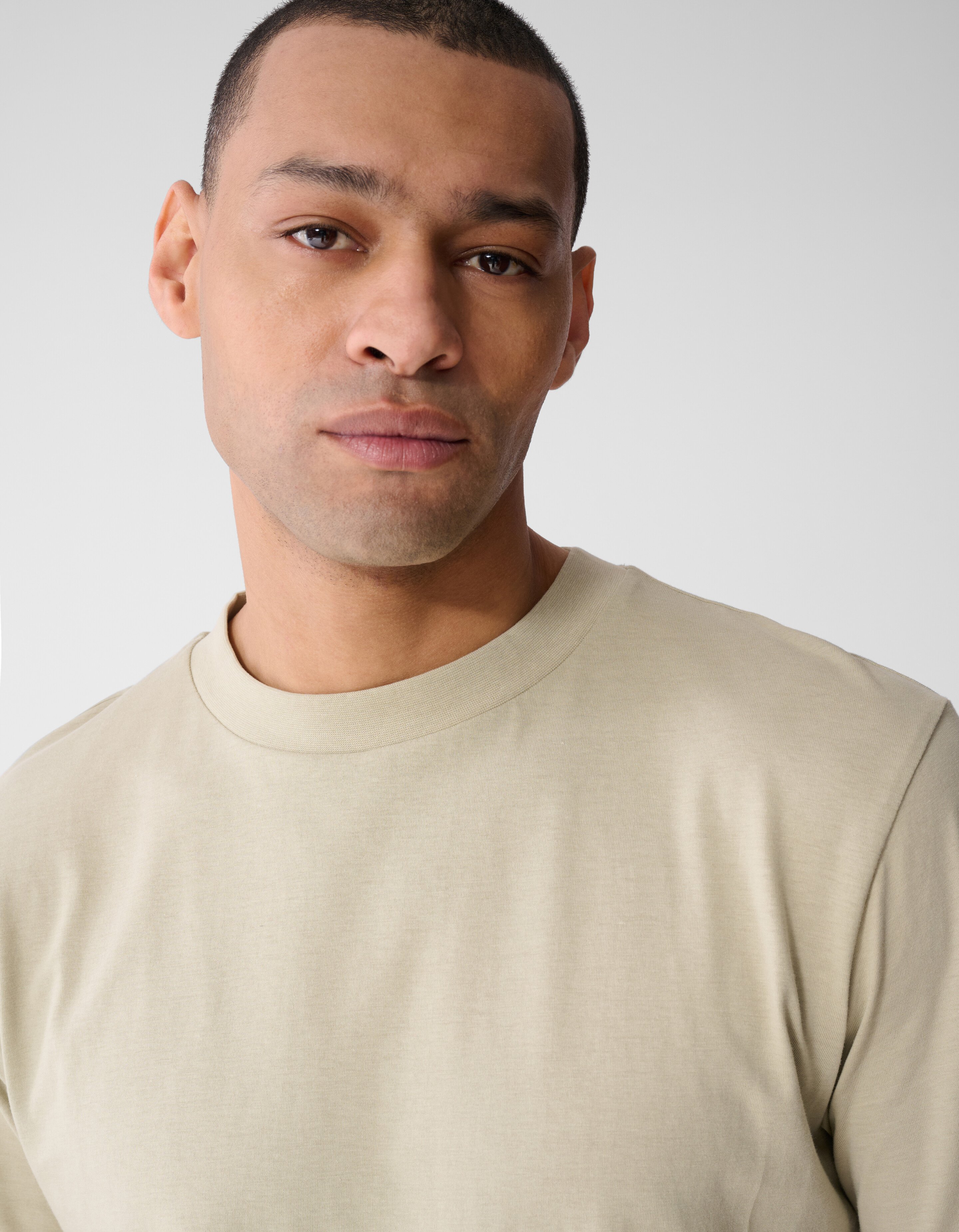 Bio-Kunst T-Shirt Hellgr&uuml;n SHOEBY MEN