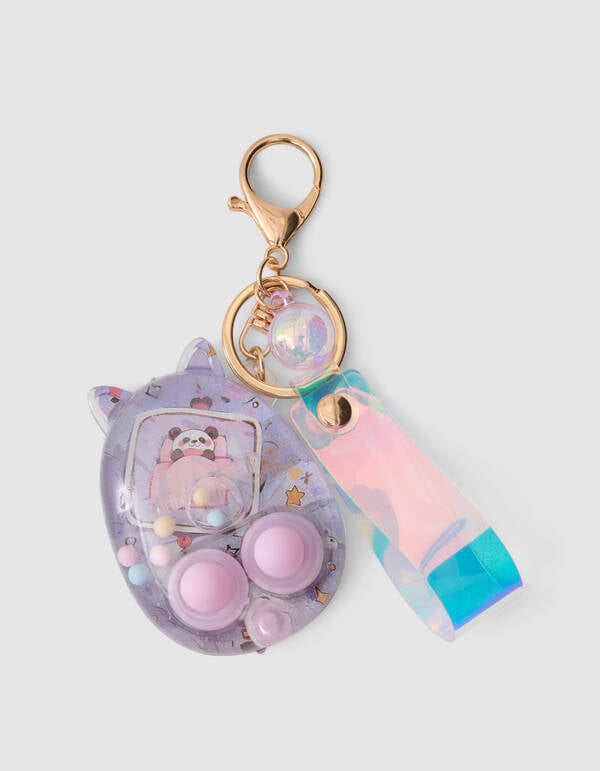 Panda-Spiel-Schlüsselanhänger, hellrosa SHOEBY GIRLS