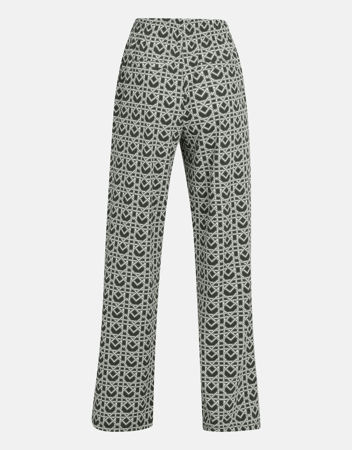 Travel Wide Leg Trousers Dunkelgrau SHOEBY WOMEN