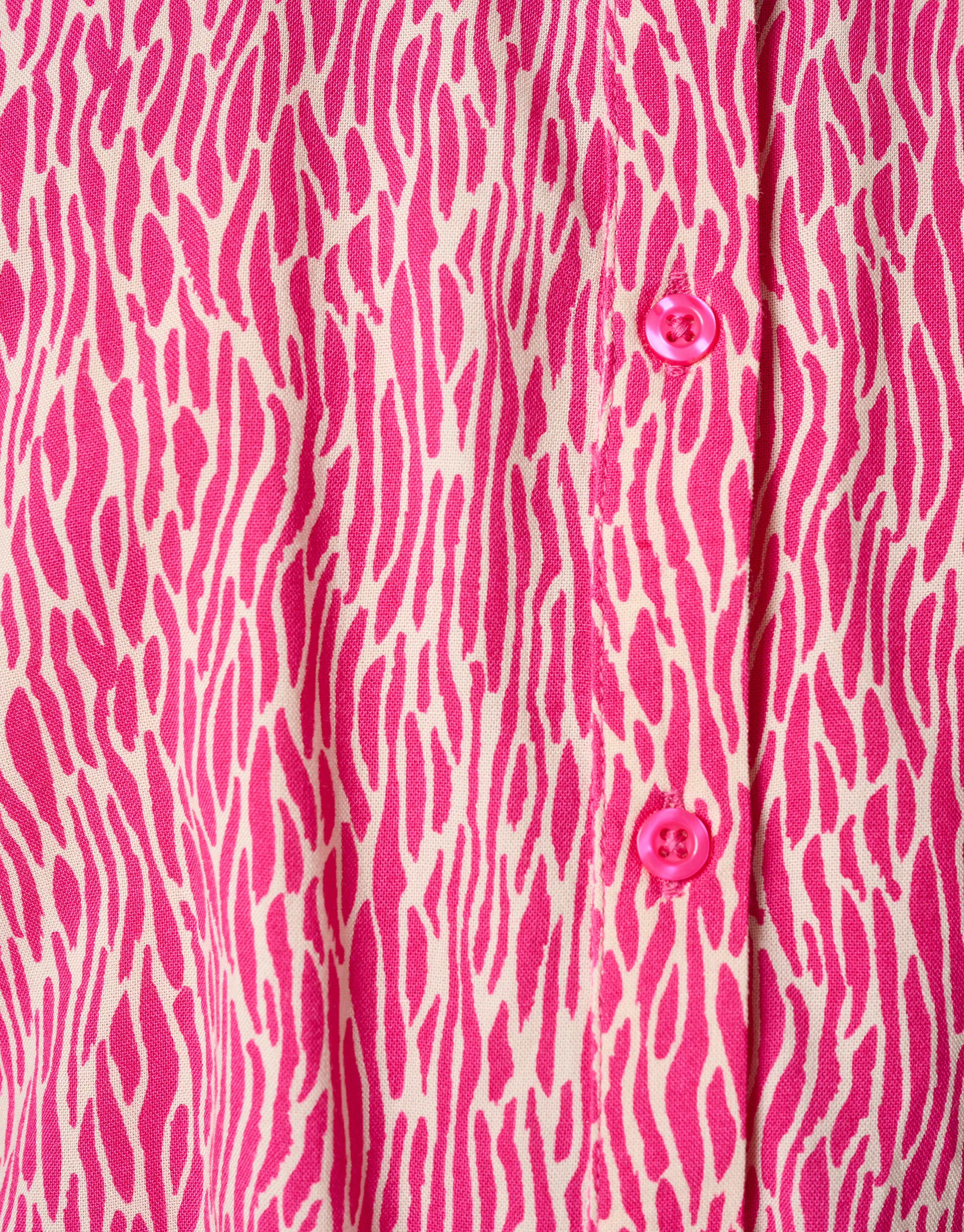 Gewelltes gestreiftes Top Rosa SHOEBY GIRLS