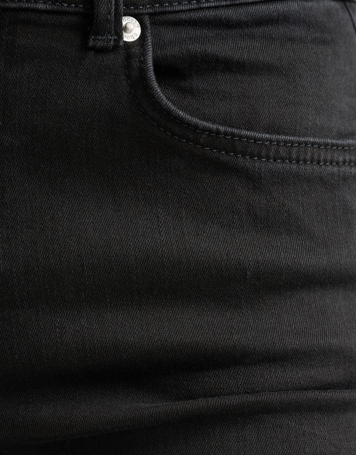 Flared Denim Jeans Schwarz SHOEBY WOMEN