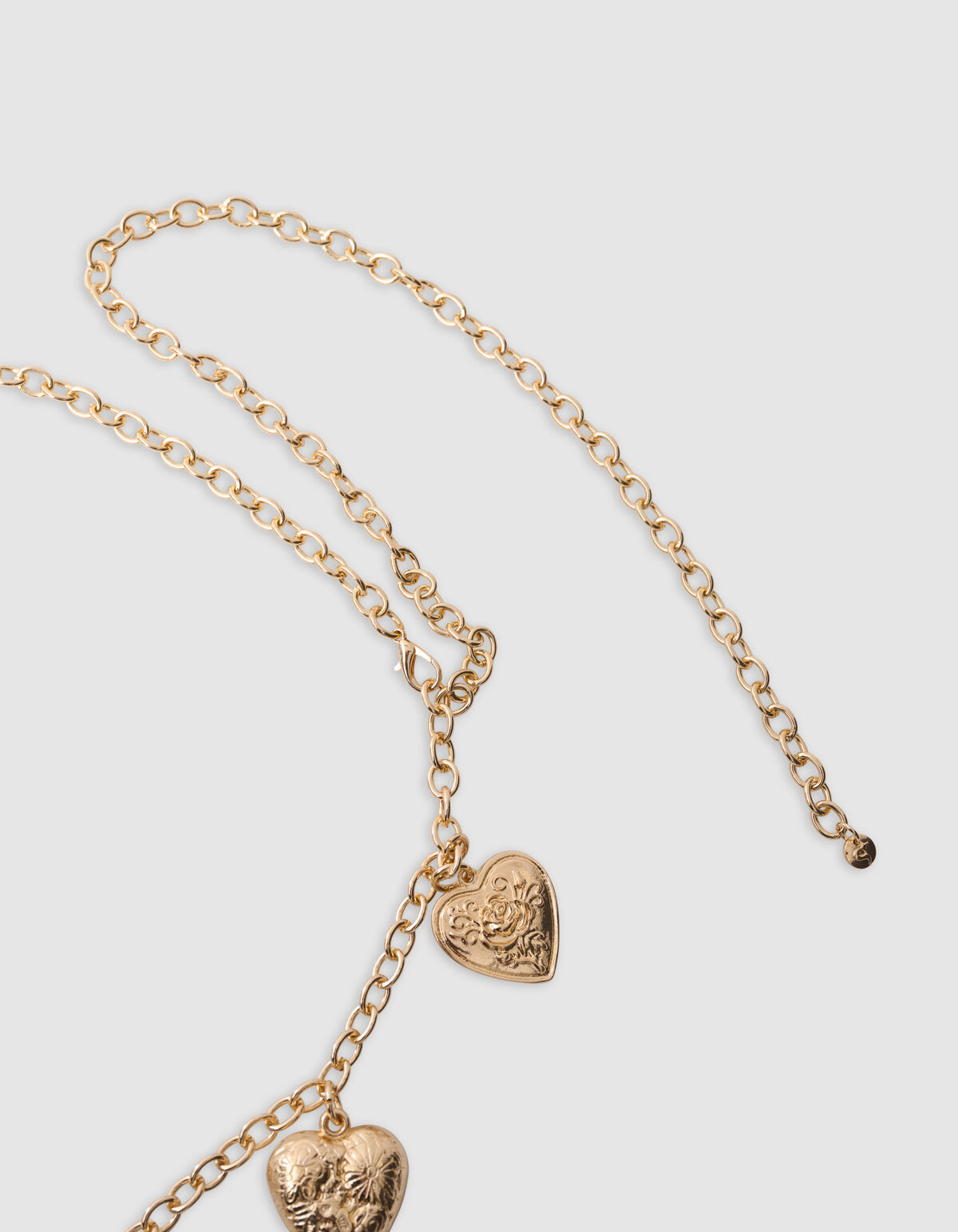 Multi Heart G&uuml;rtel Gold SHOEBY ACCESSOIRES