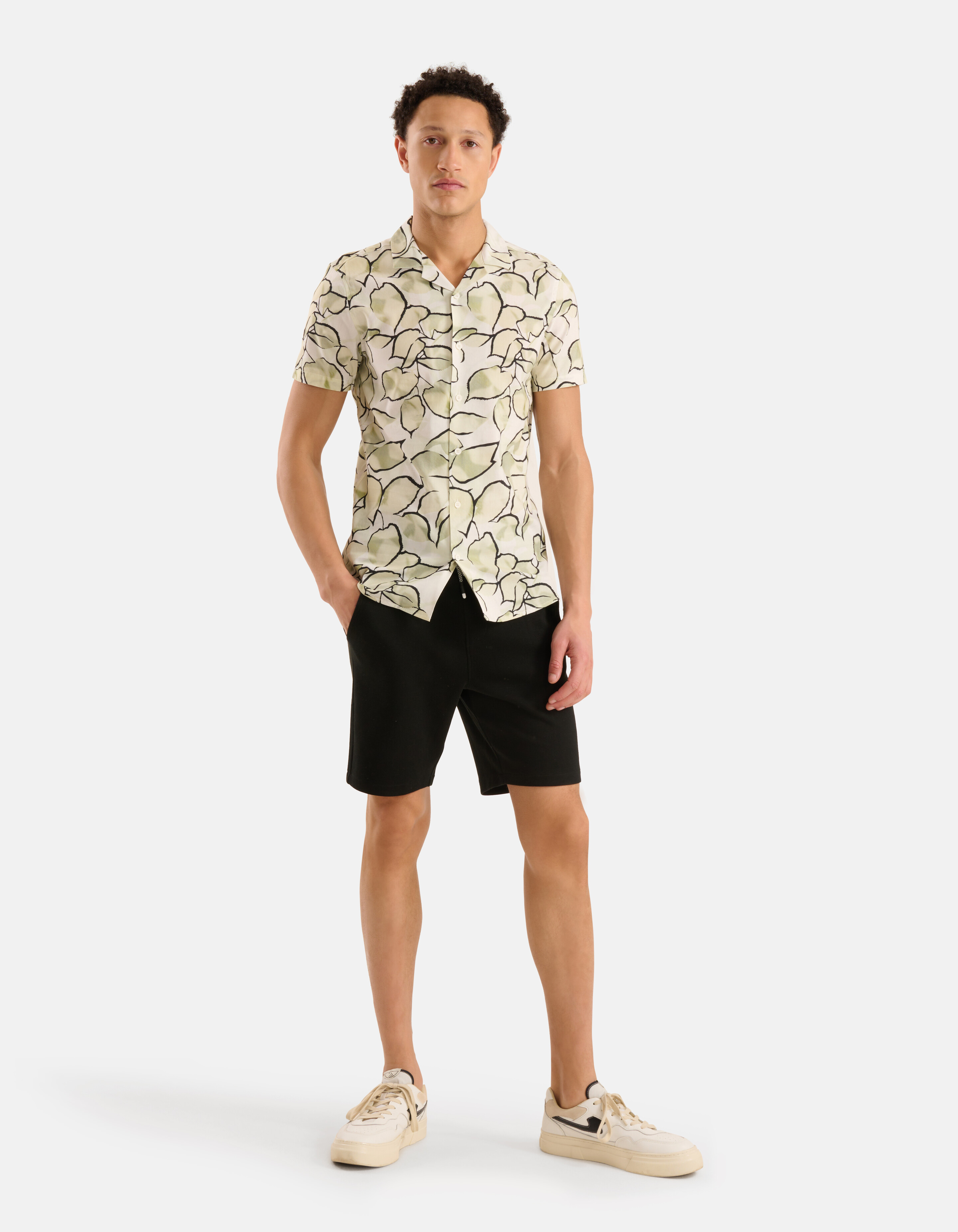 Artwork Shirt Hellgrün SHOEBY MEN