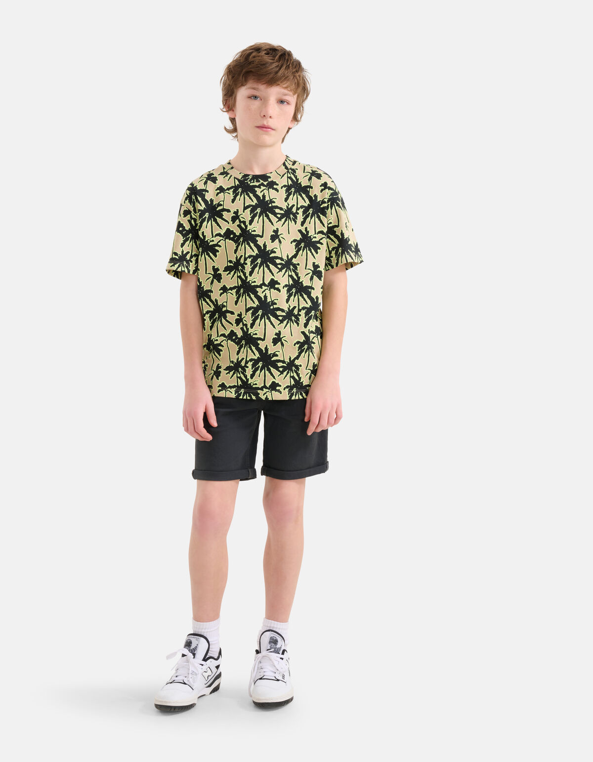 Bedrucktes T-shirt Sand SHOEBY BOYS